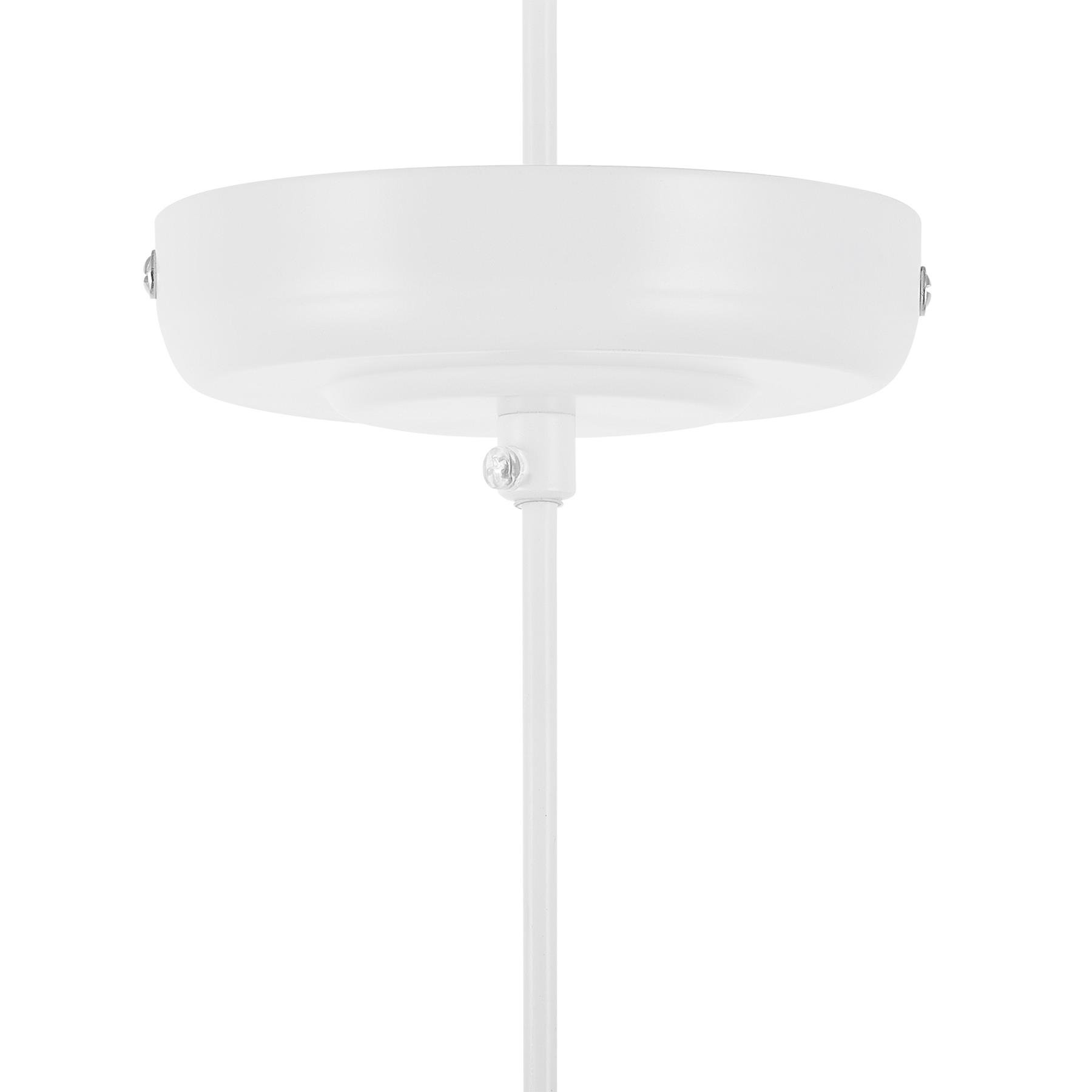 Beliani - DRIVA - Hanglamp - Wit - Metaal