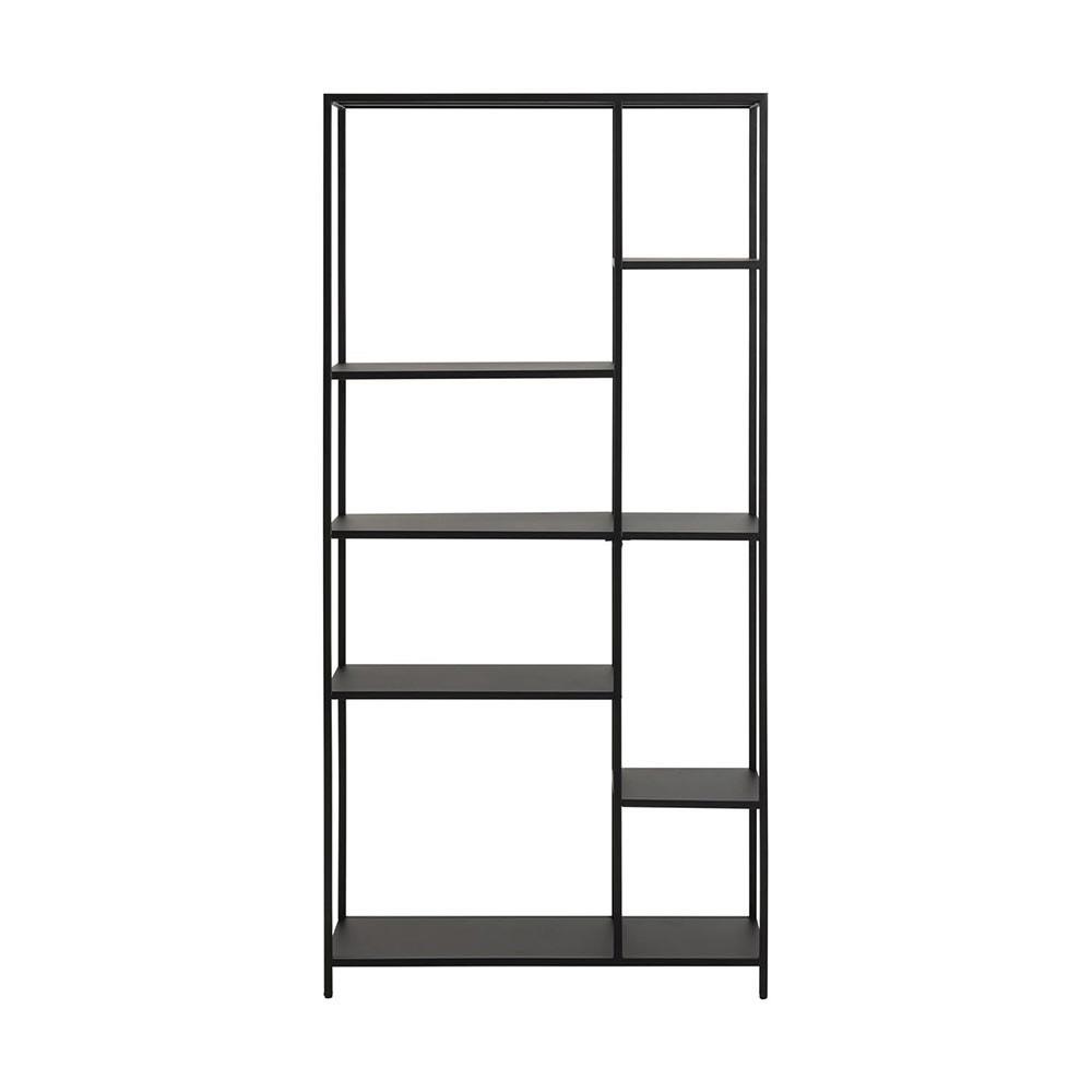 Lisomme Roy Boekenkast van Metaal - B 79,5 cm - Zwart