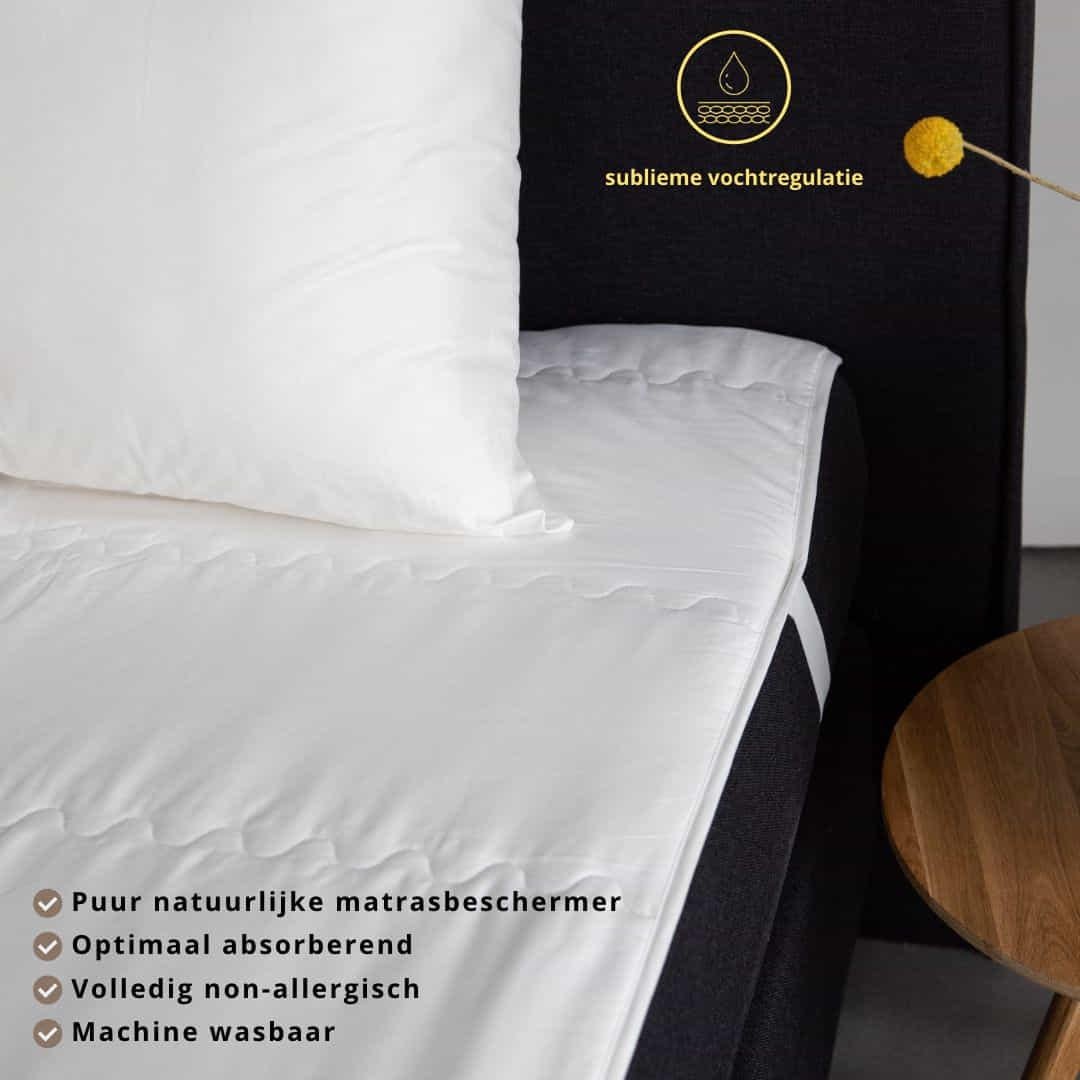 Cool Cotton - 100% Katoenen Matrasoplegger - 140 x 200