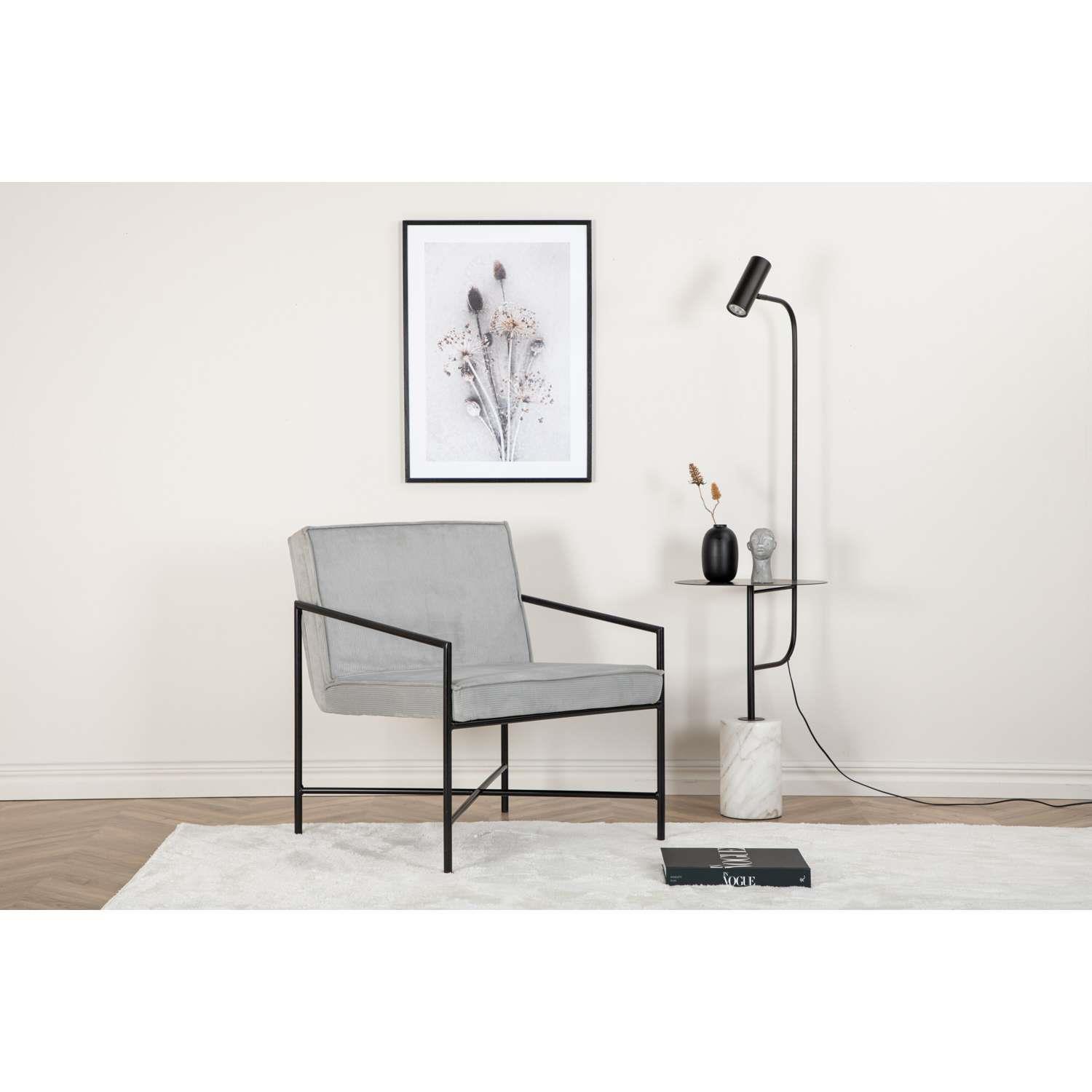 Venture Home Rakel Fauteuil 65 x 78 x 66 - Grijs