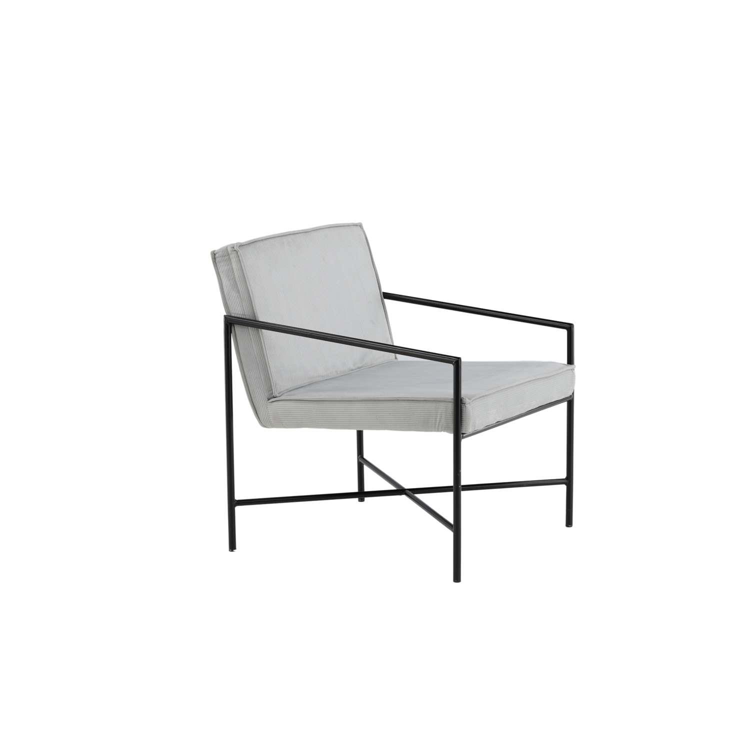 Venture Home Rakel Fauteuil 65 x 78 x 66 - Grijs