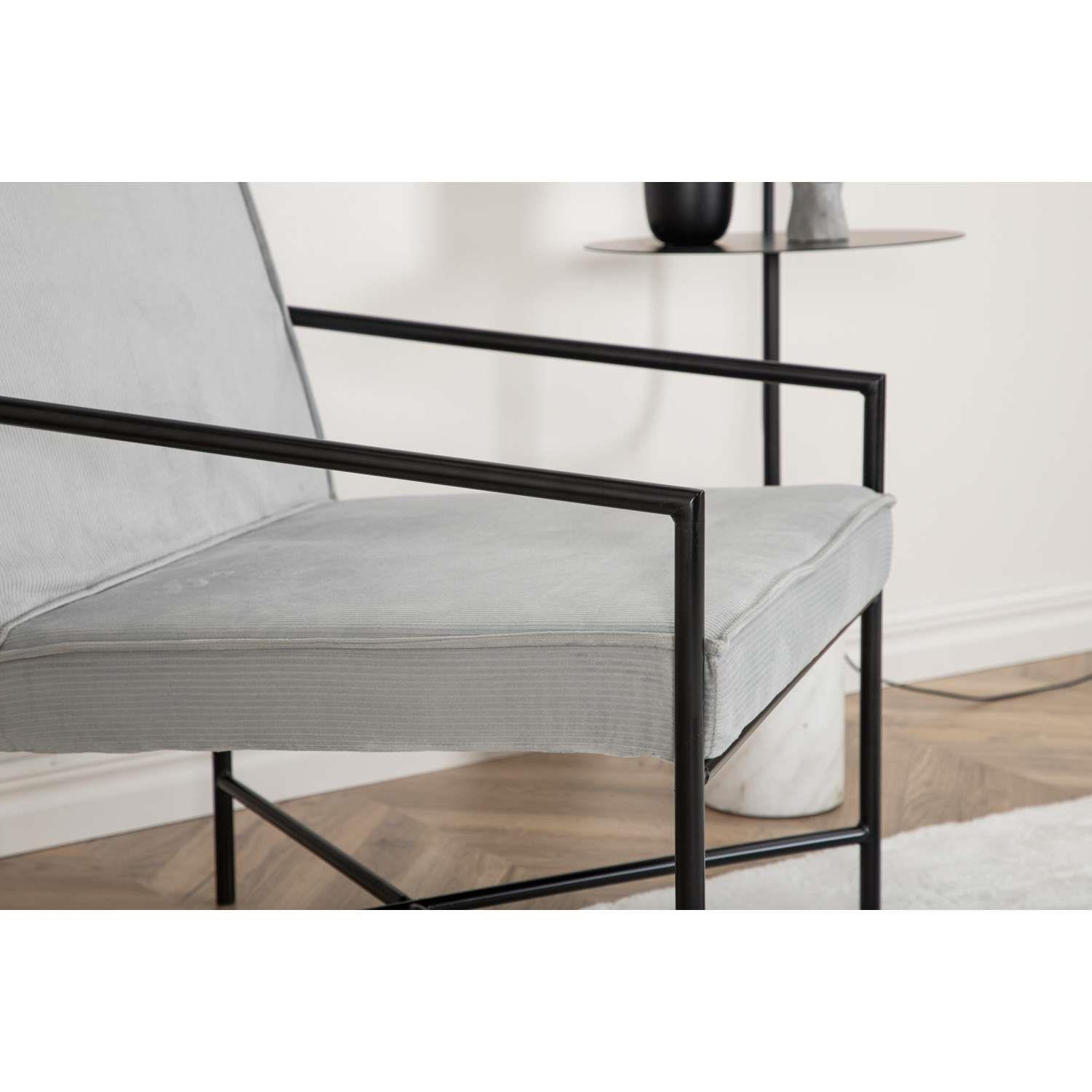 Venture Home Rakel Fauteuil 65 x 78 x 66 - Grijs