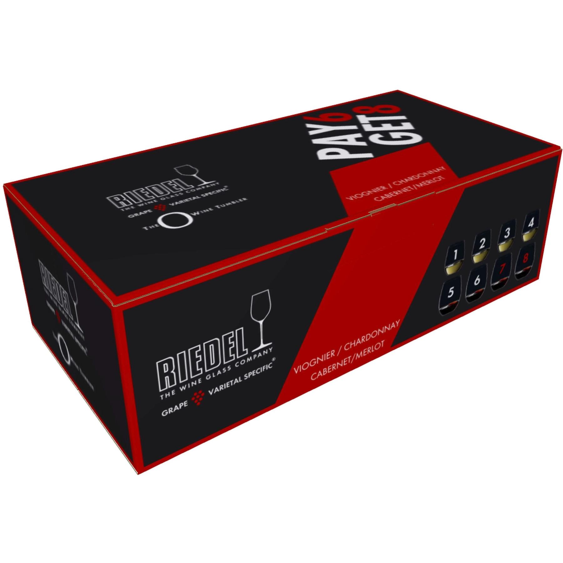 Riedel Wijnglazen Set O Wine - Pay 6 Get 8