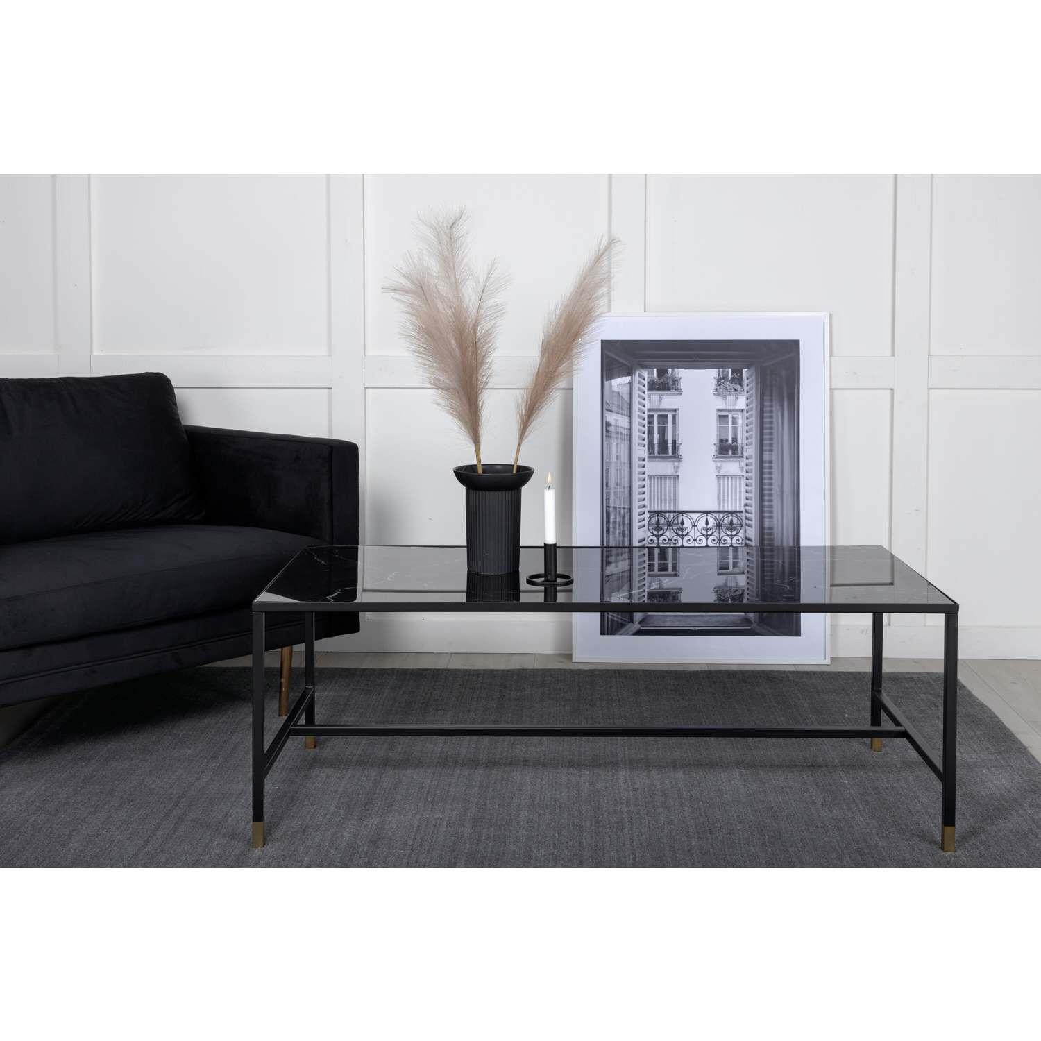 Venture Home Dipp Salontafel 130 x 60 - Zwart