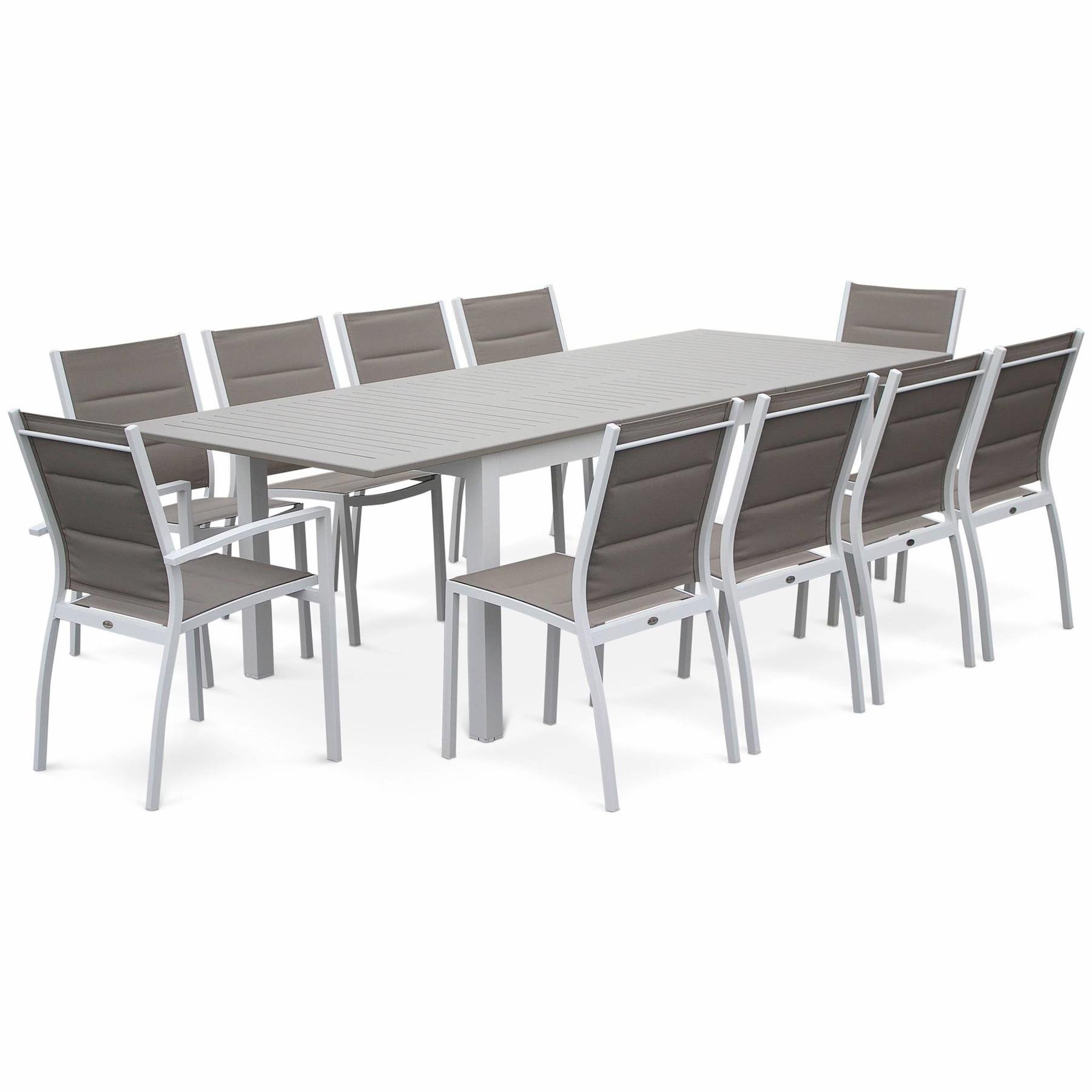 sweeek - Set aluminium tuin armstoelen