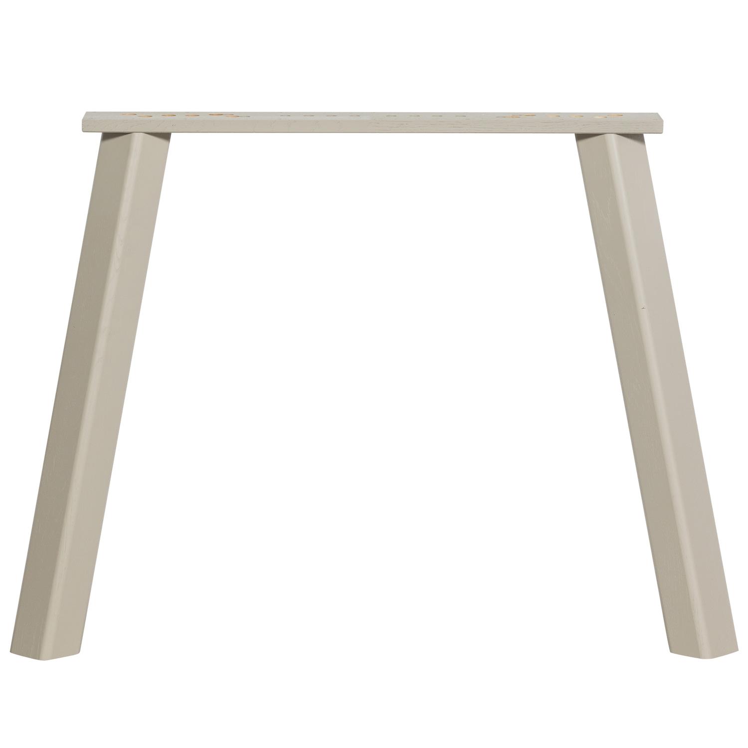 WOOOD Haarlem 4-standen poot - Eiken - Beige - Set van 2