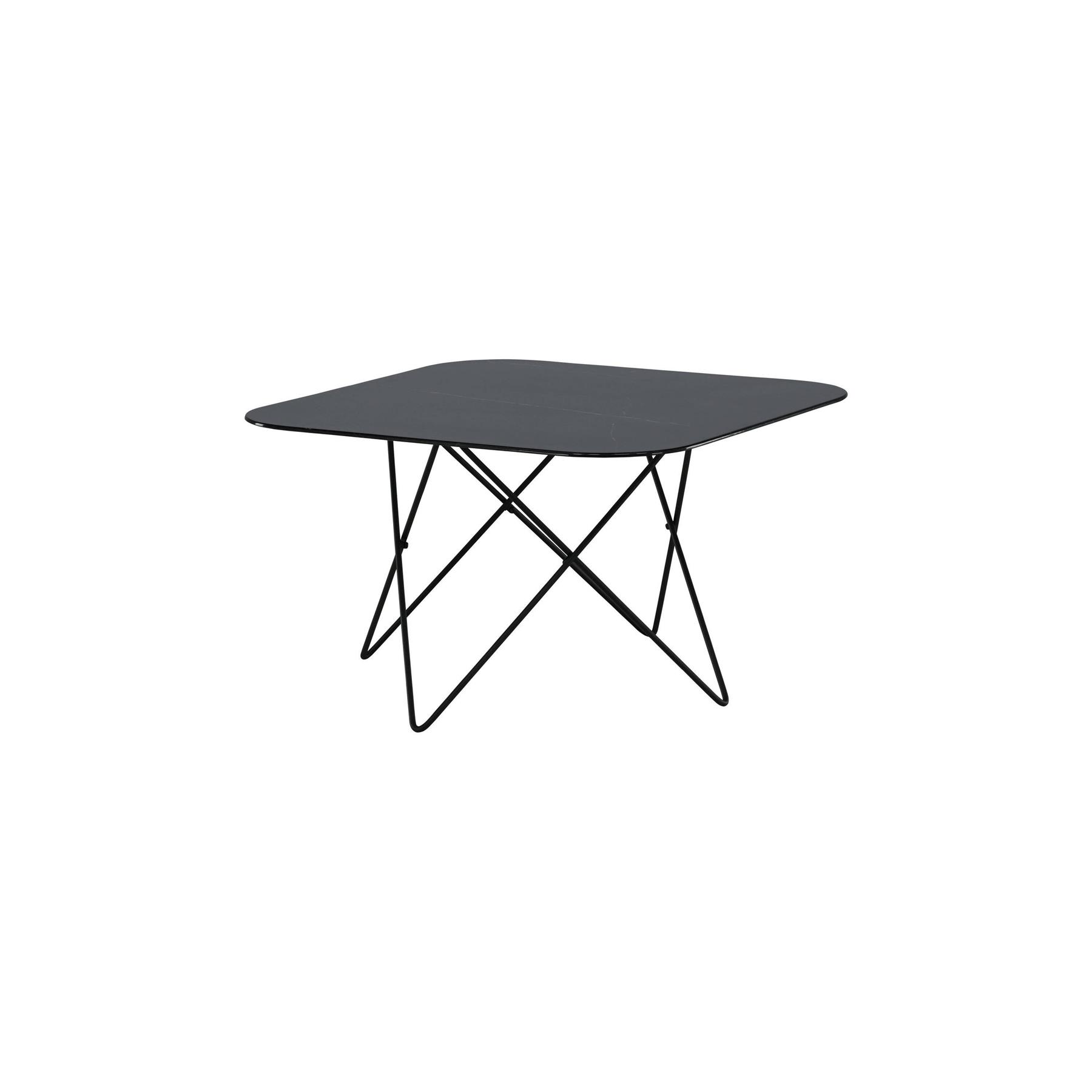 Venture Home Tristar Salontafel 80 x 80 - Zwart