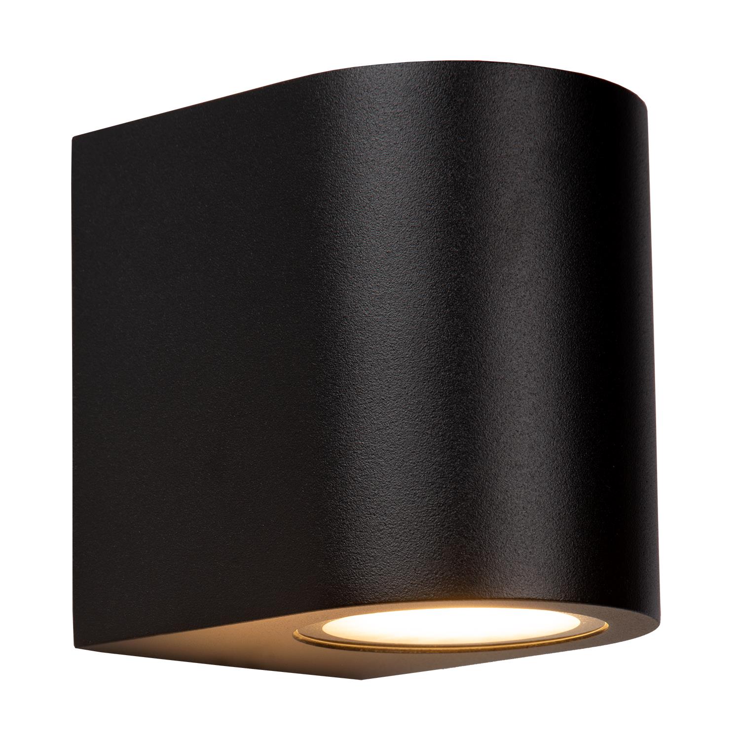 Wandlamp Erynn - Zwart - 10cm Hoog - Waterbestendig - Buitenlamp