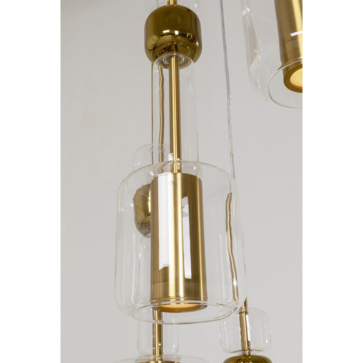 Kare Hanglamp Candy Bat Gold Ø44cm