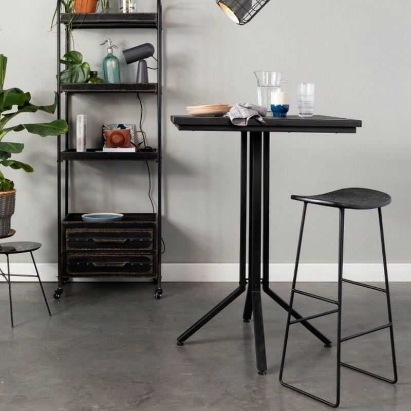 Puur - Trondheim barkruk 76 cm zwart