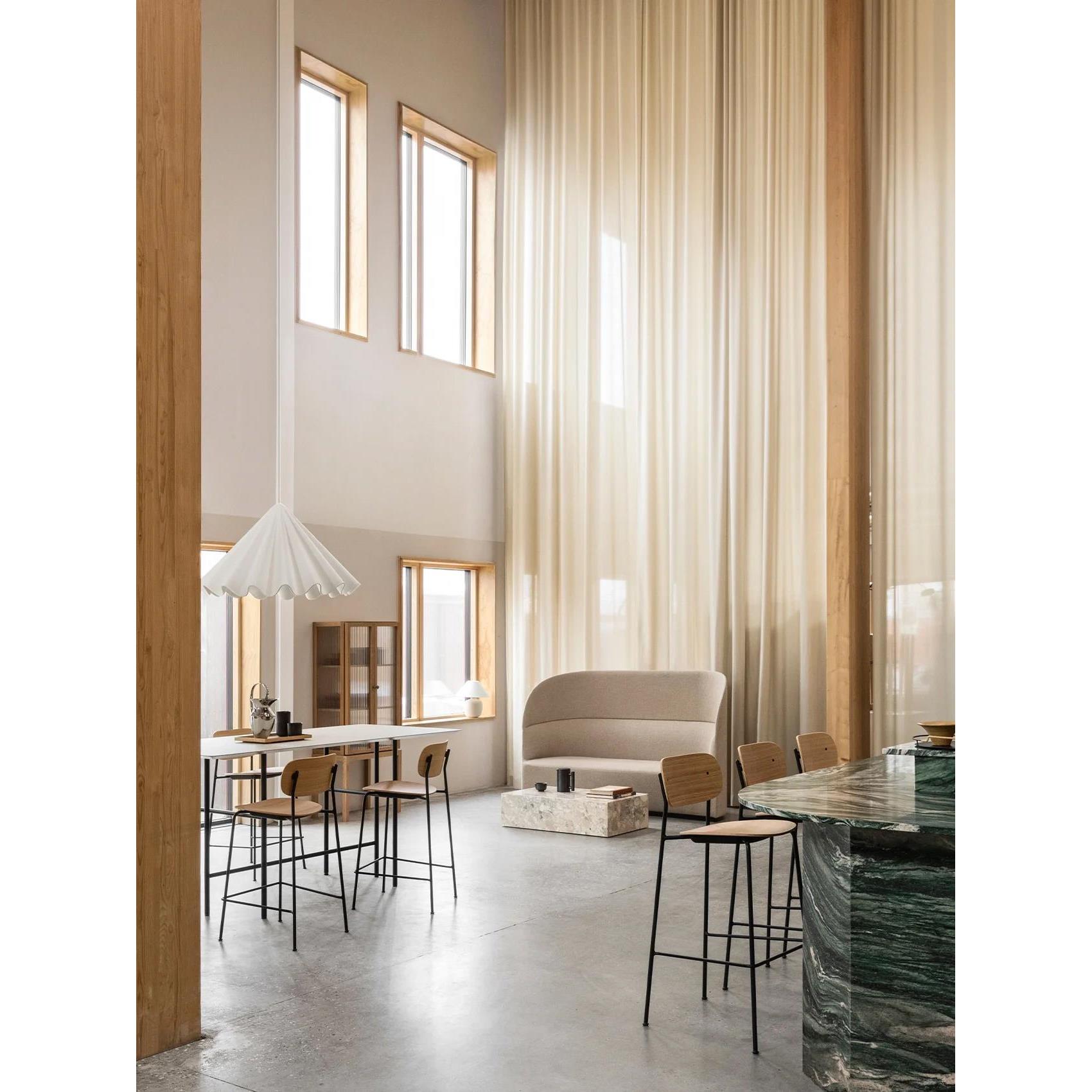 Audo Copenhagen Co Counter barkruk H94,5 zwart essen