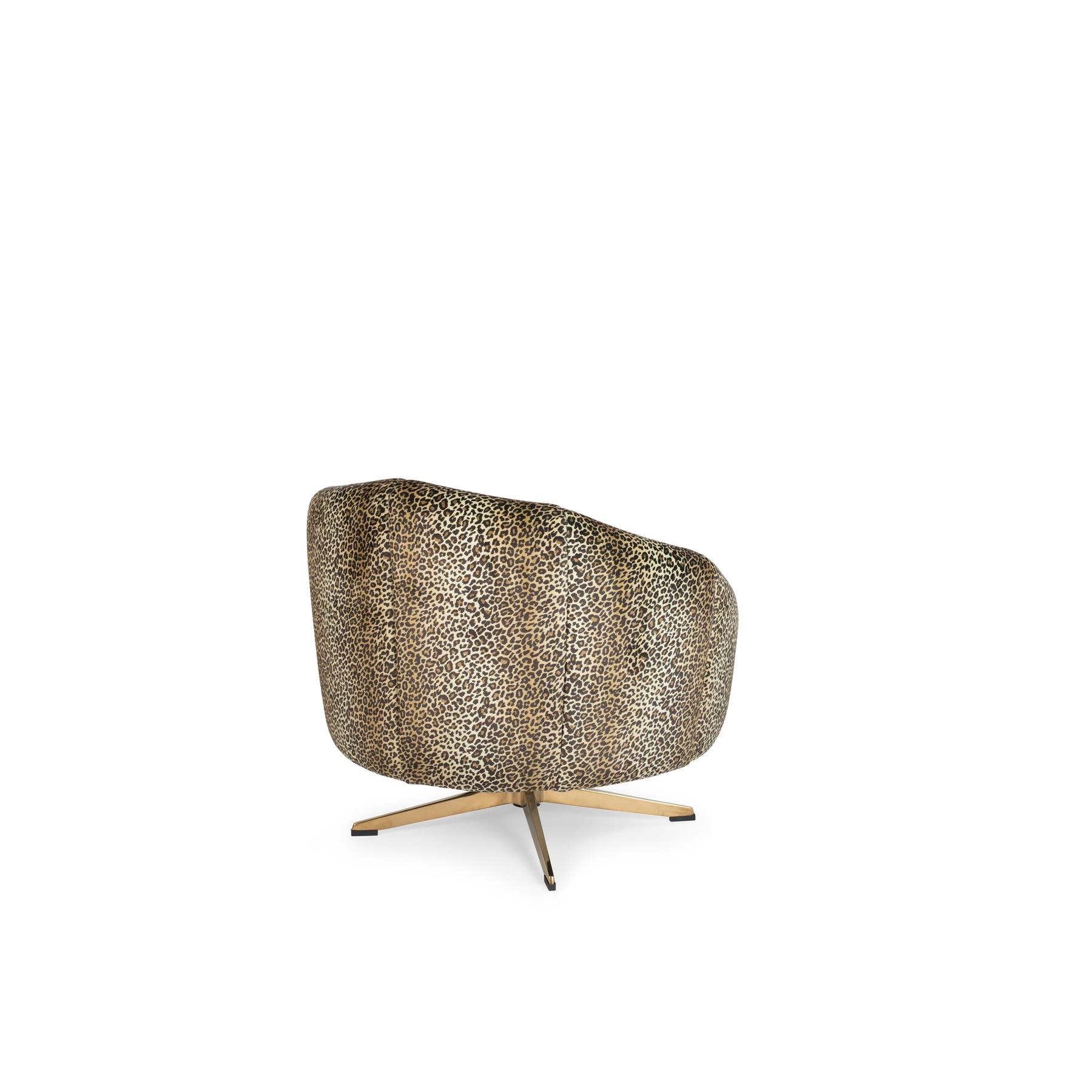 Bold Monkey Where The Sun Doesn't Shine loungestoel panter - Multi colour
