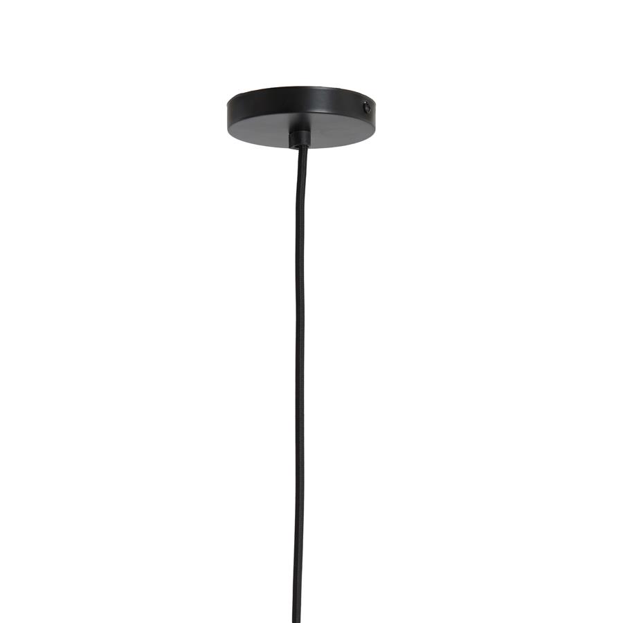 Light&living Hanglamp Ø37x66 cm SENDAI groen+bamboe naturel