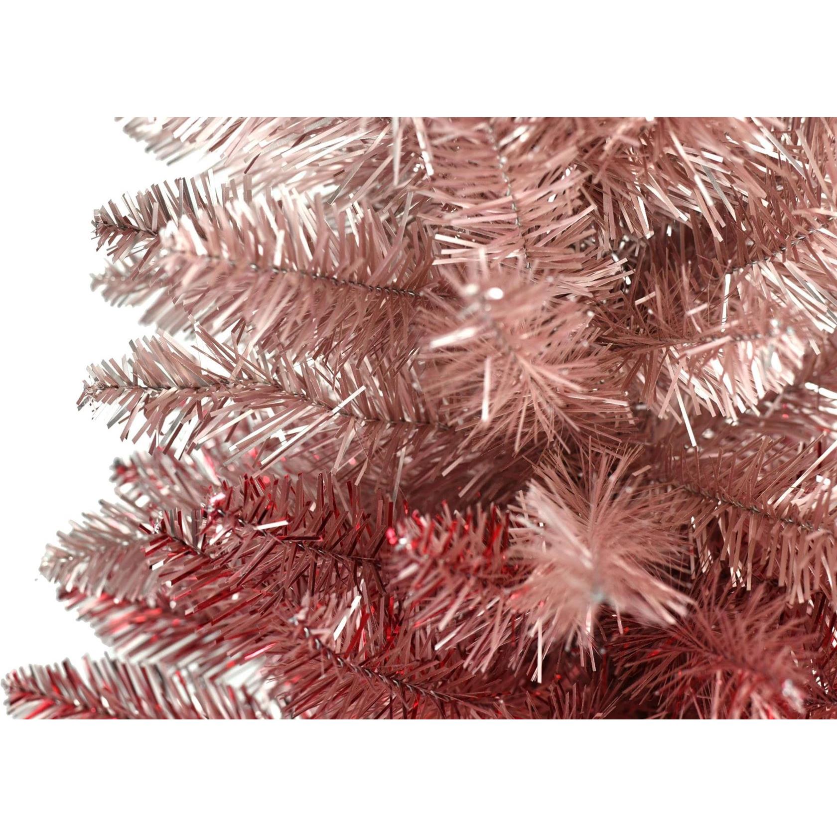 Vegas Red Pink kunstkerstboom - 152 cm - ombre roze|rood - Ø 76 cm -