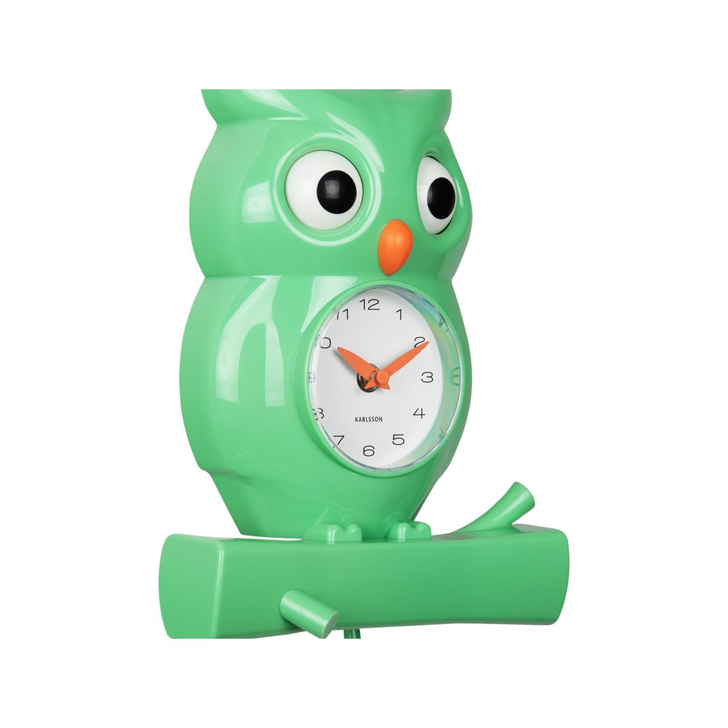 Karlsson - Wall Clock Owl Pendulum