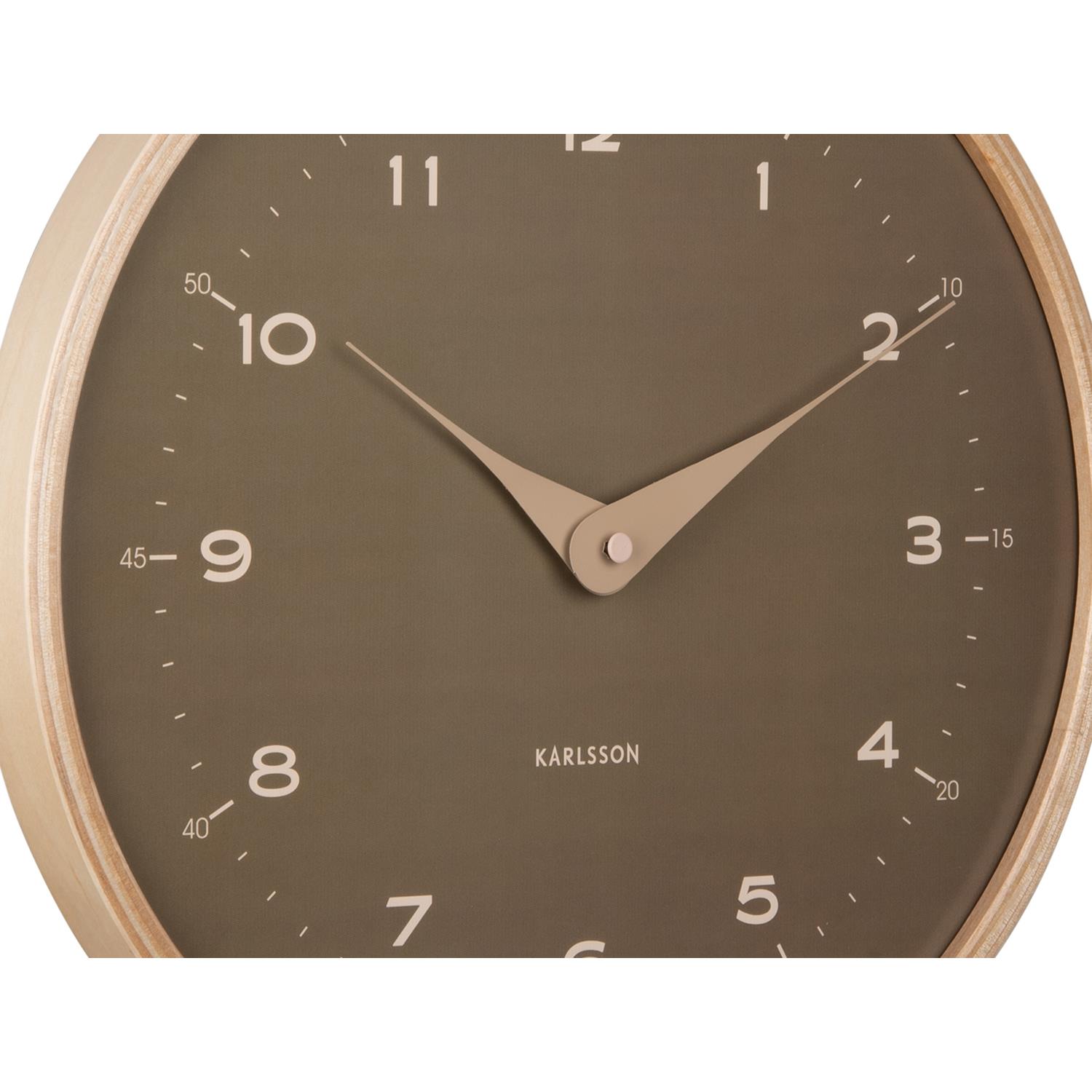 Karlsson - Wall Clock Osado Dome
