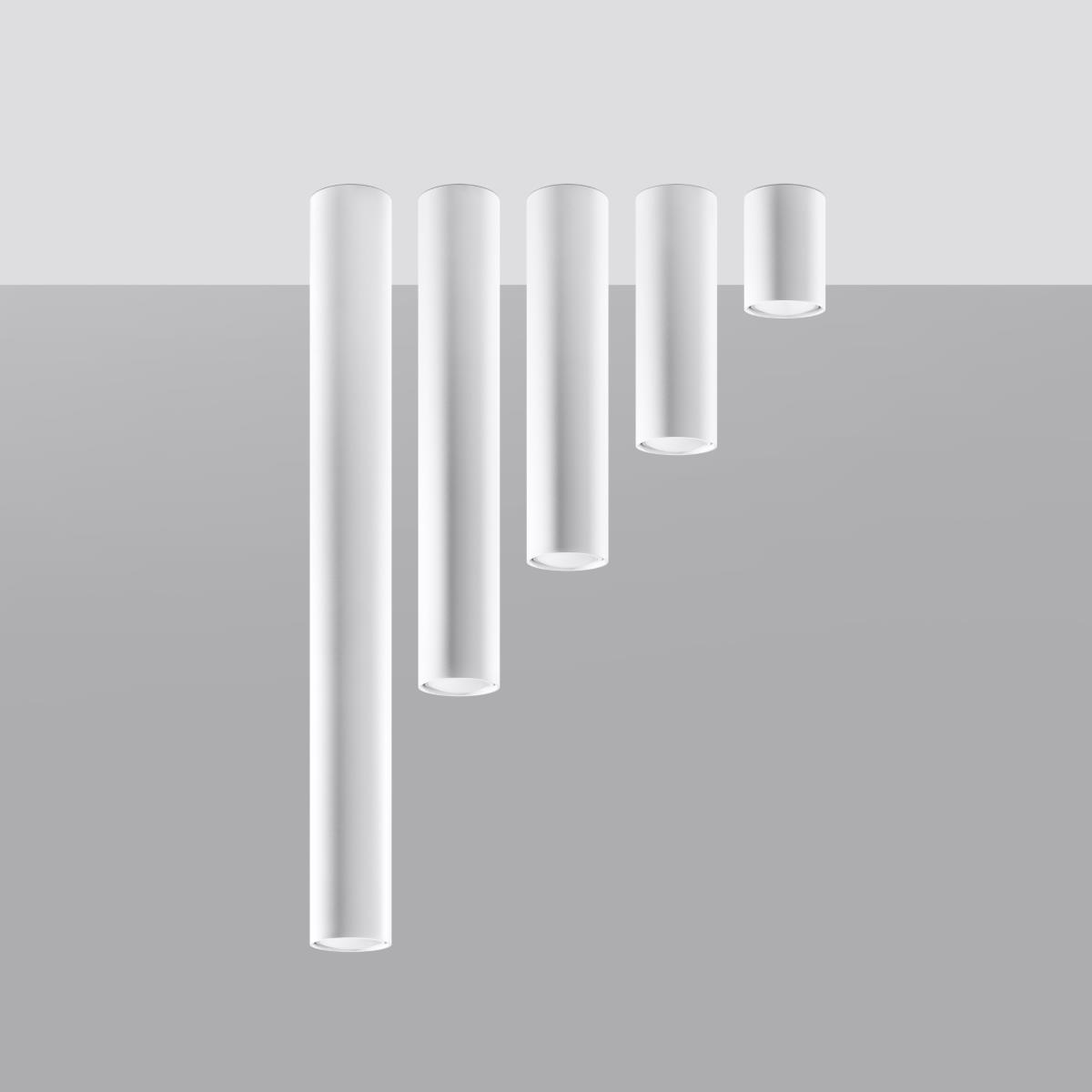 Bussandri Plafondlamp modern - Metaal - Wit