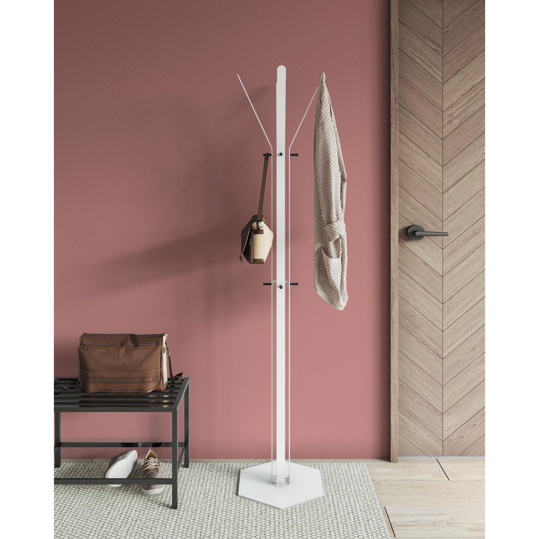 Gorillz Stack - Kapstok Staand - Industrieel design - Wit