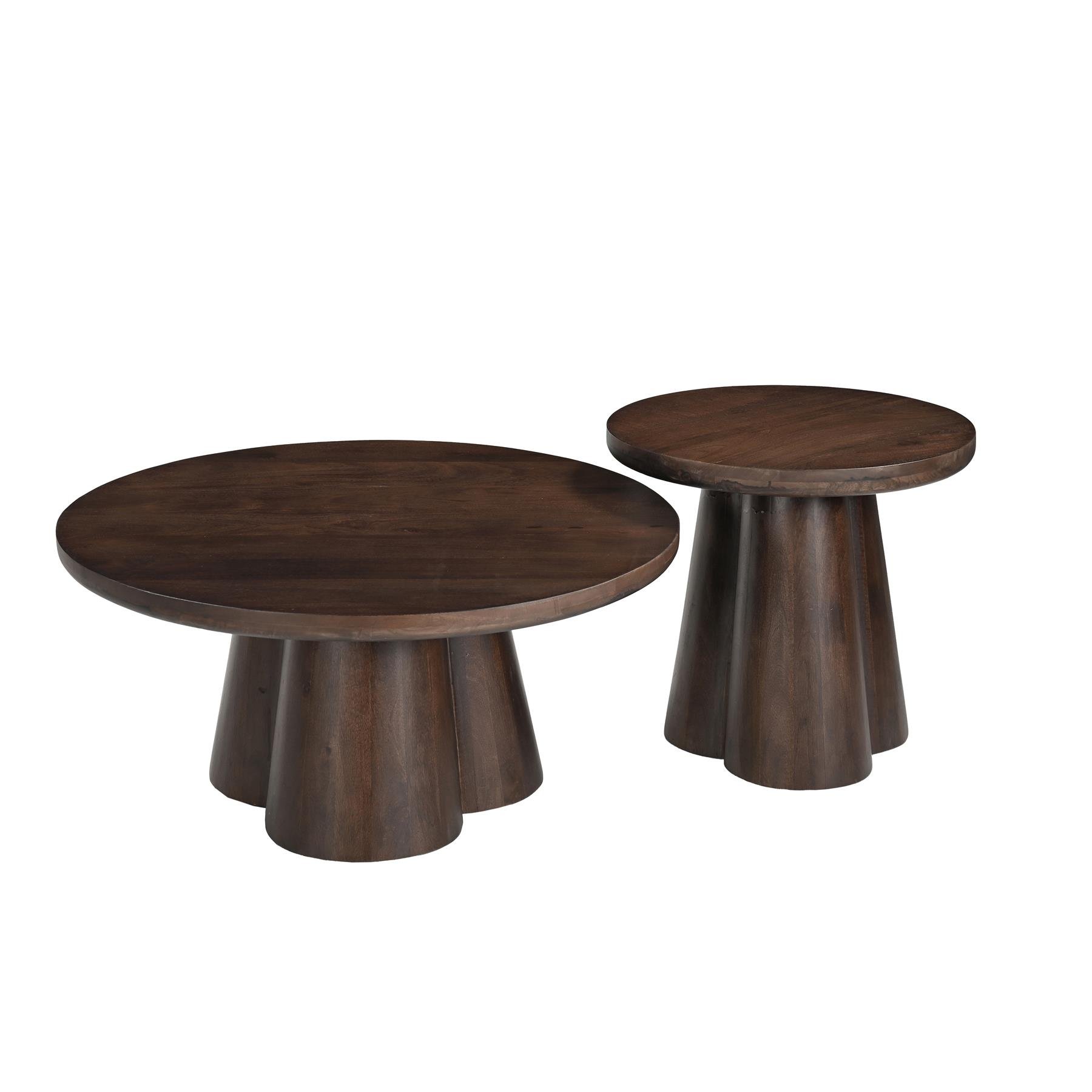 Brix - Salontafel Brix Clubs 50cm - Mangohout