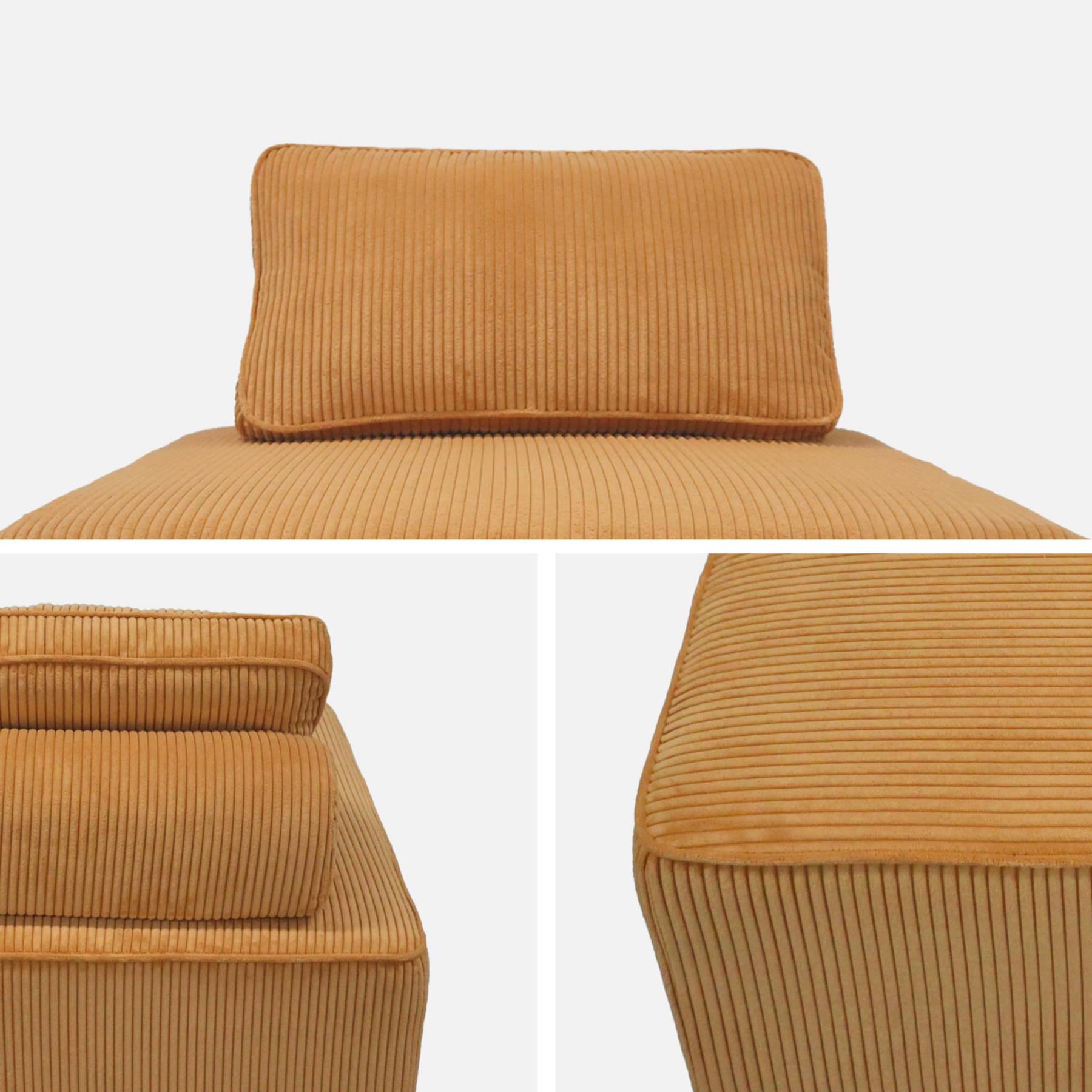 sweeek - Modulaire velours fauteuil
