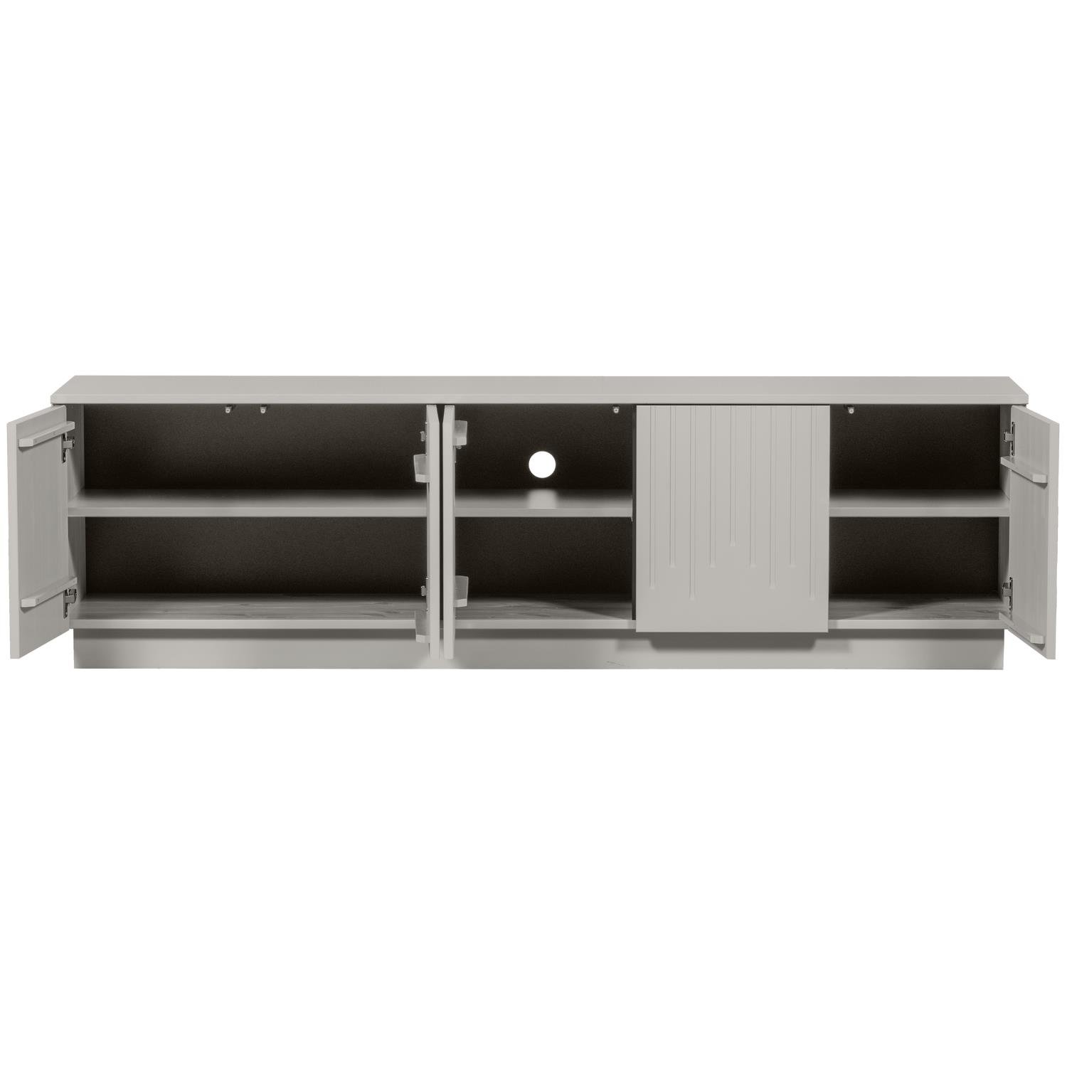 BePureHome Pencil TV-Meubel - Grenen - Mist - 52x180x40