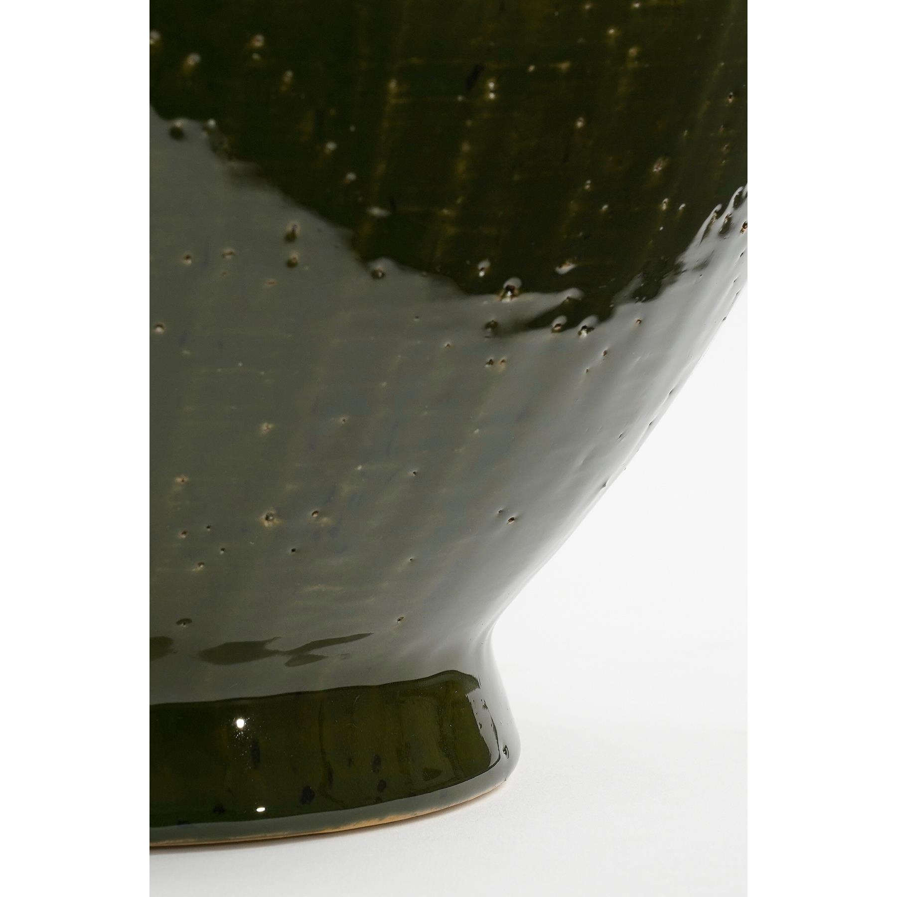Mica Decorations Elena Vaas - H34 x Ø26 cm - Keramiek - Groen