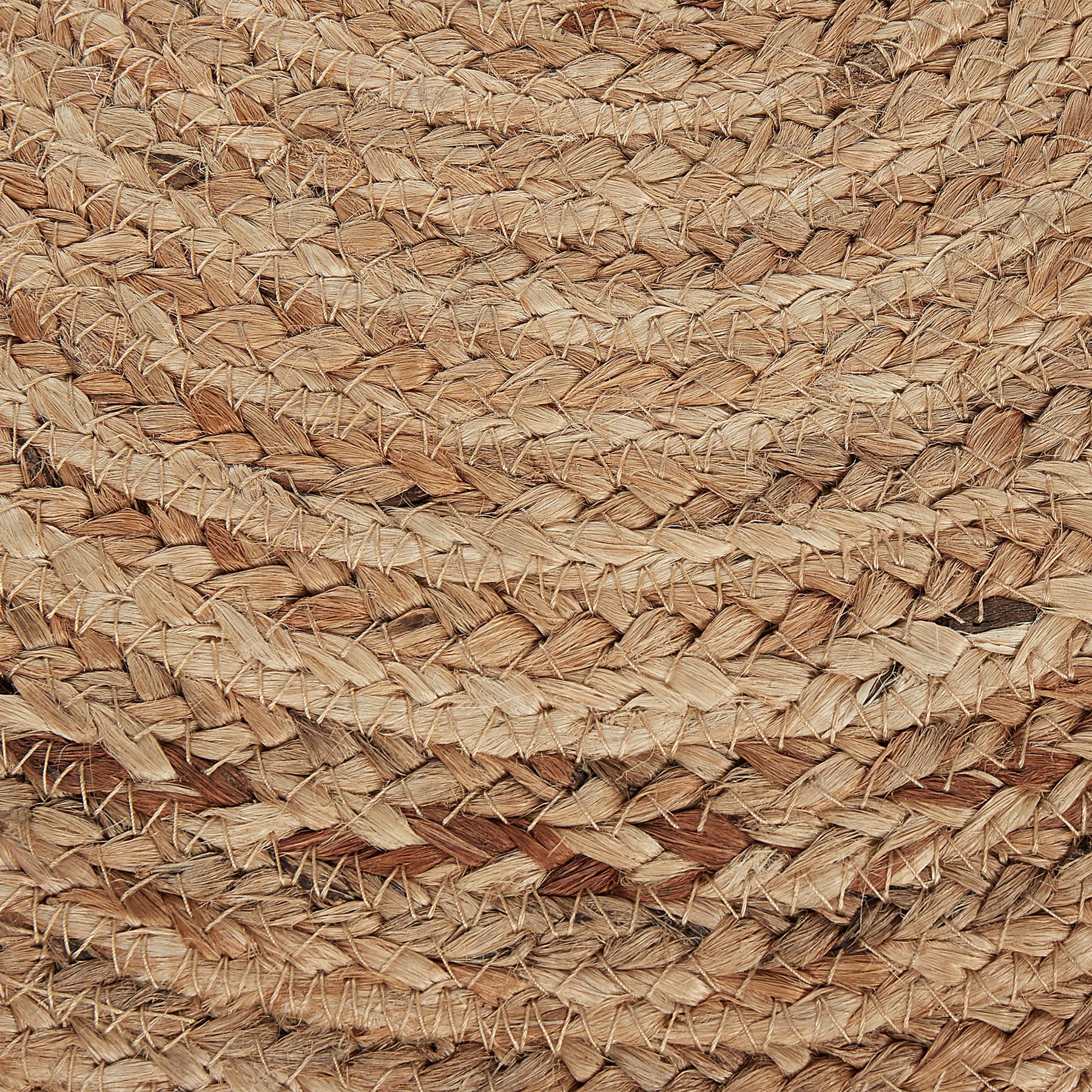 Beliani - TIFELT - Poef - Beige - Jute