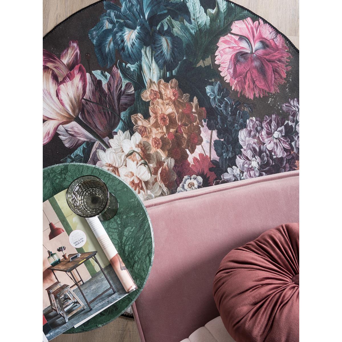 Vloerkleed Flores Rond ø120 cm