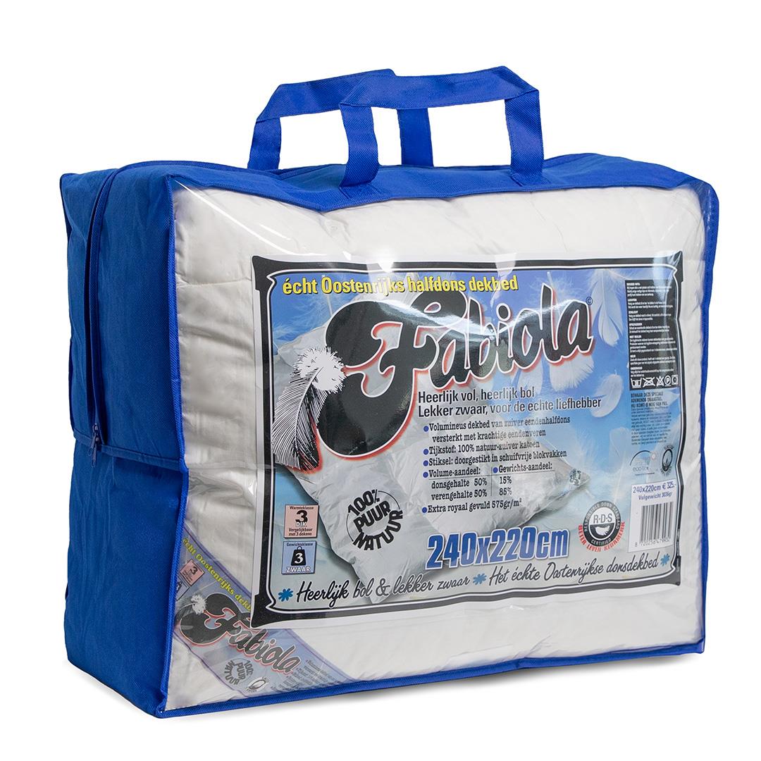Fabiola - Zwaar Dons Winter Dekbed - 200x200cm