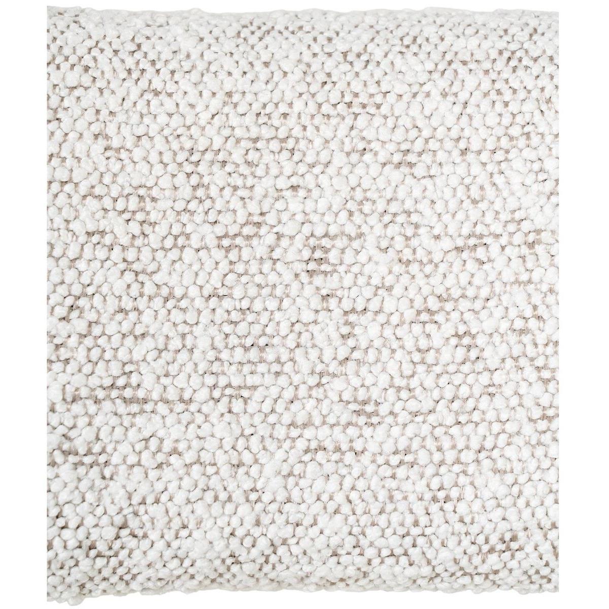House Nordic Badalona Wit Bouclé Eetkamerstoel set van 2