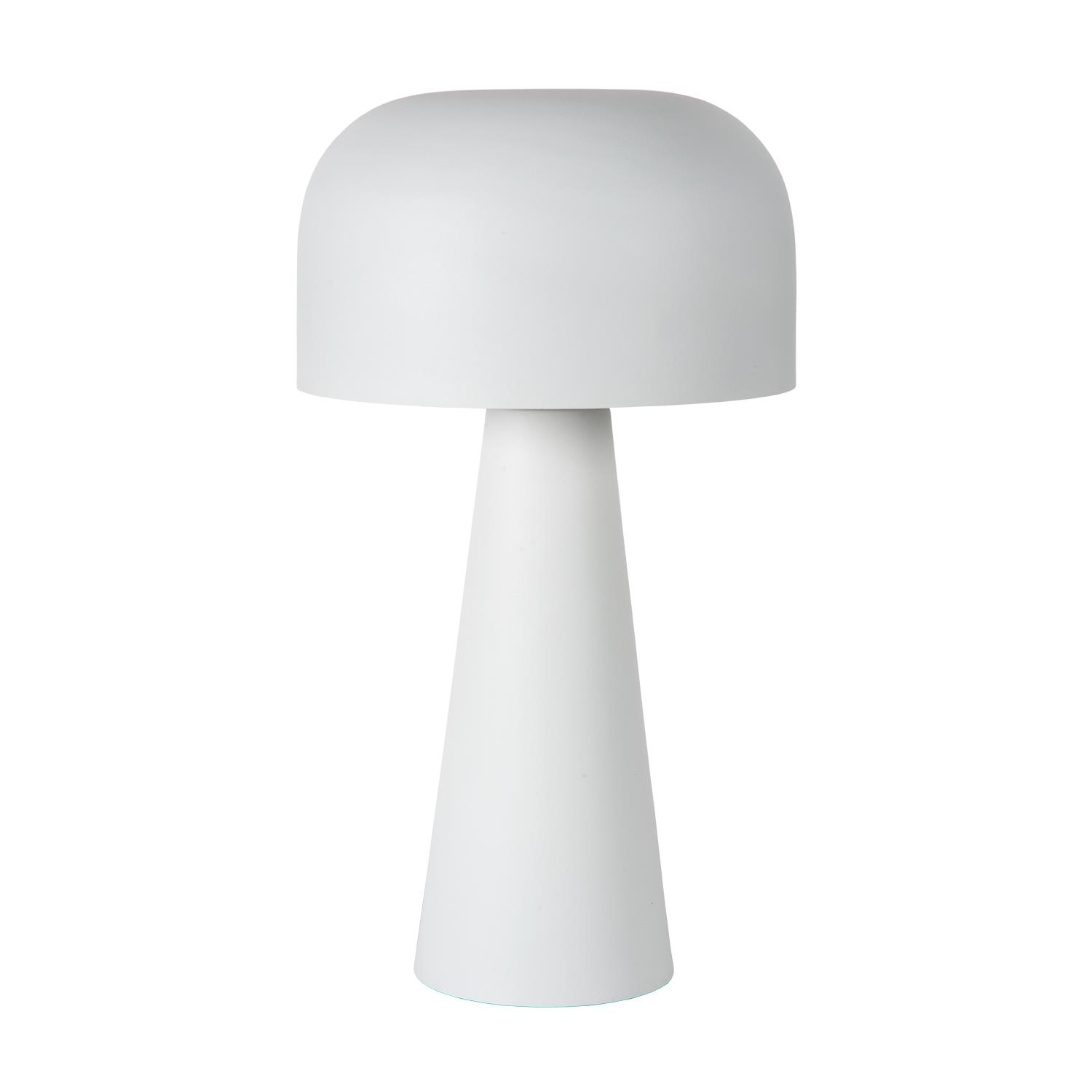 Atmooz Mush - Tafellamp - Wit - Paddenstoel - Mushroom - 25x45x25cm - Metaal