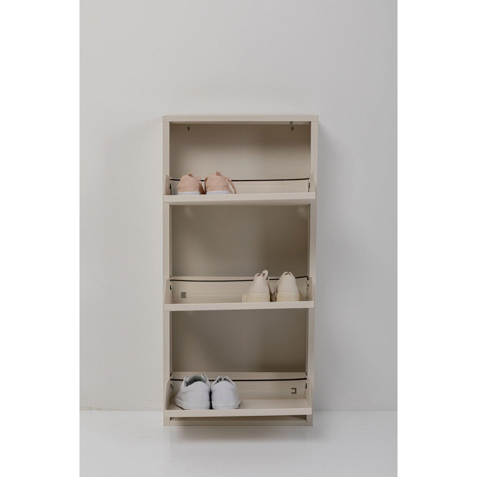 Kare Schoenenkast Caruso 3 Cream (MO)