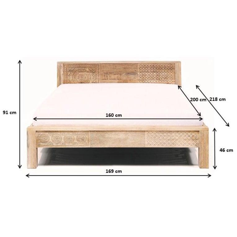 Kare Houten Bed Puro Hoog 160x200cm
