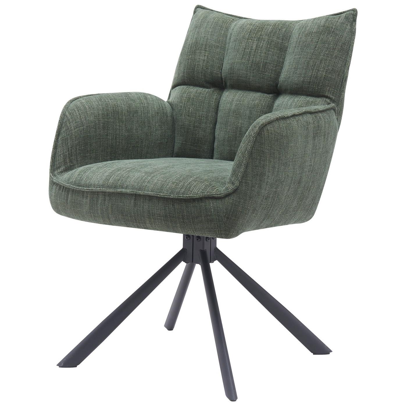 Hygge Interiors Select Marilla Draaistoel Bosgroen set van 2