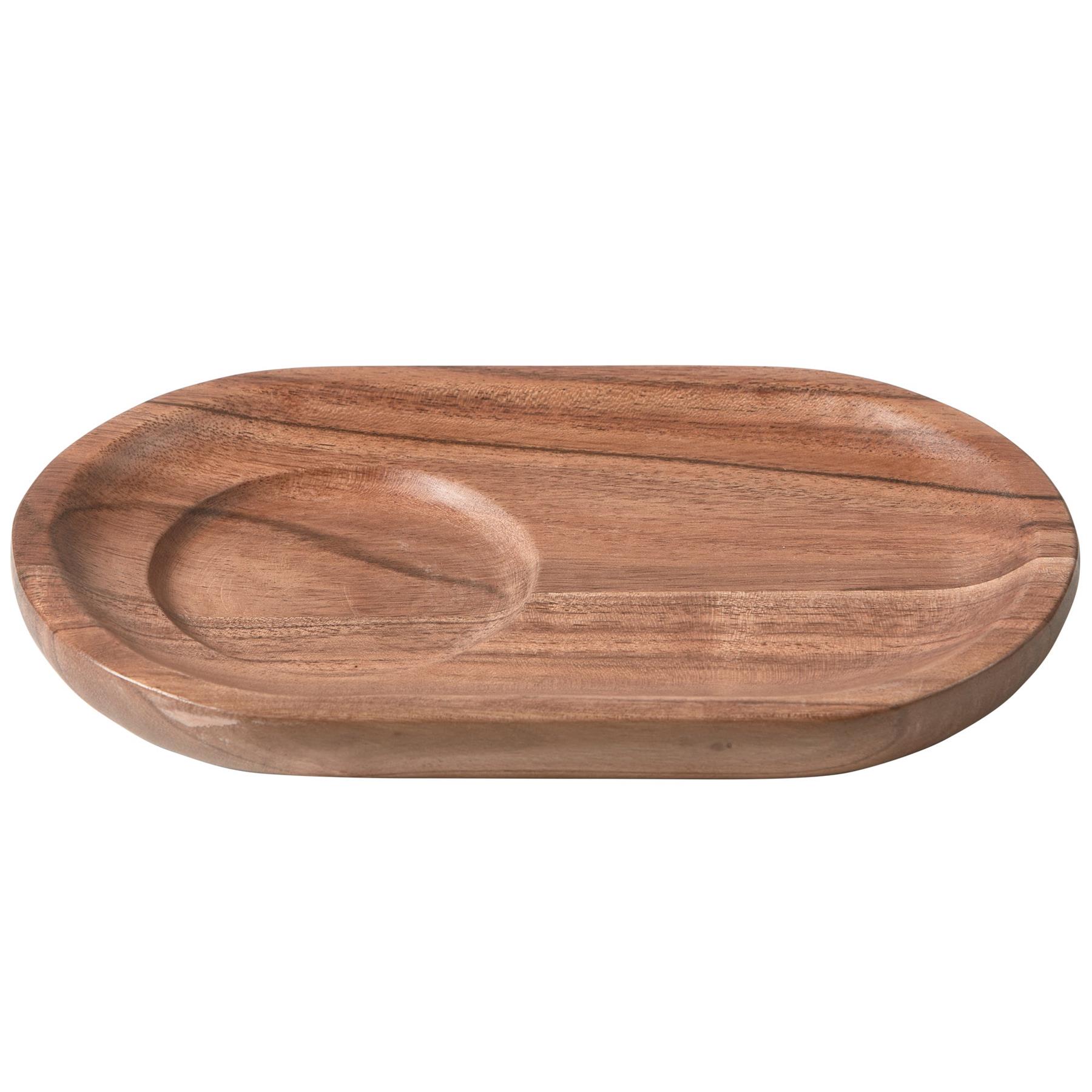 WOOOD Josje Serveer Plateaus - Acacia Hout - Naturel - Set van 8