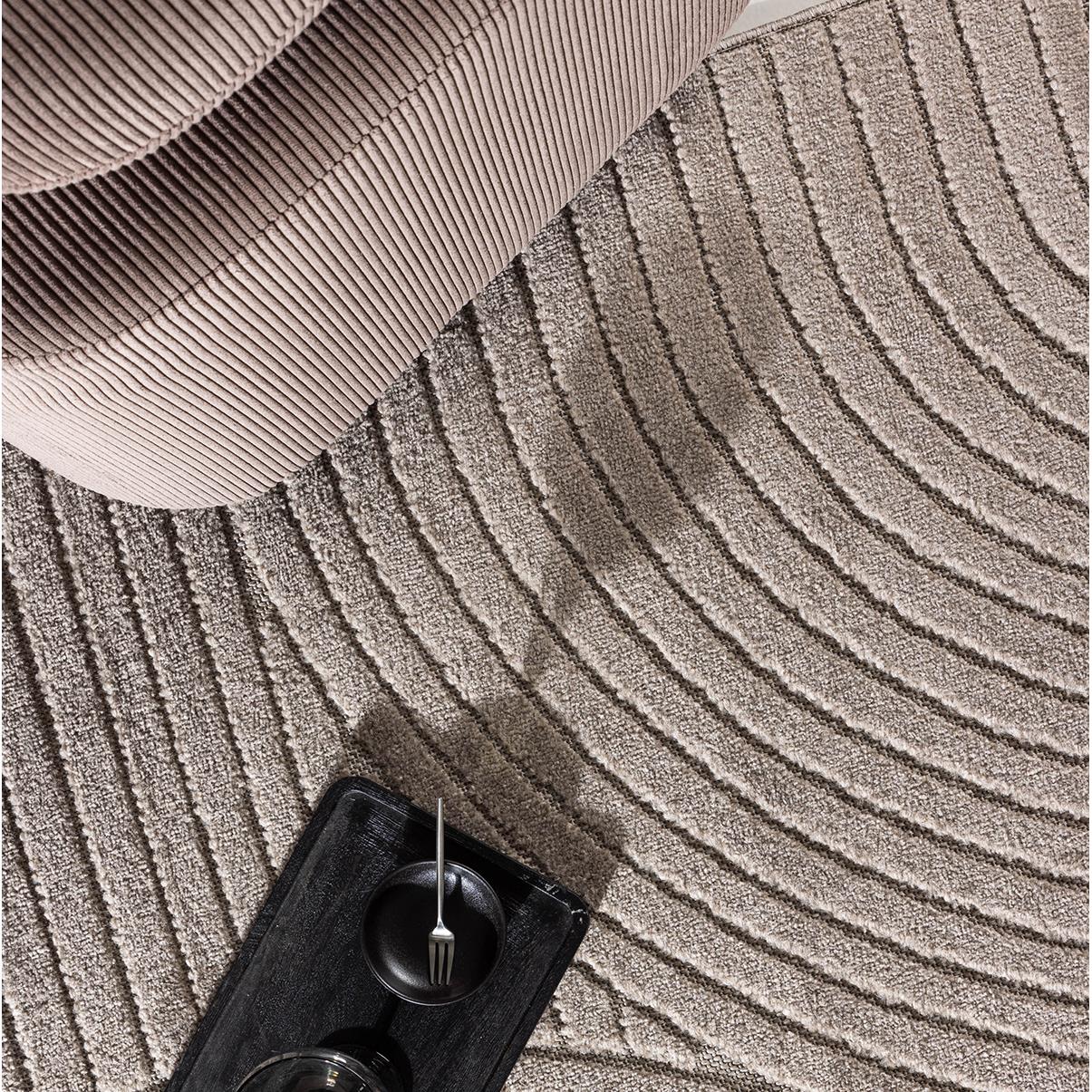 Nest living Misha Rechthoekig Vloerkleed 290 x 200 cm - Bruin