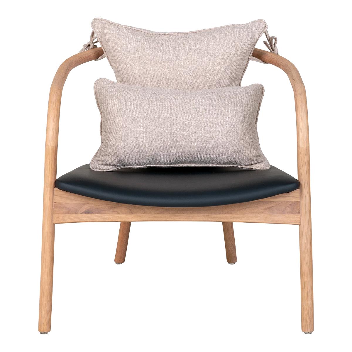 Artichok Kasper Eikenhouten Fauteuil met Armleuning - Naturel