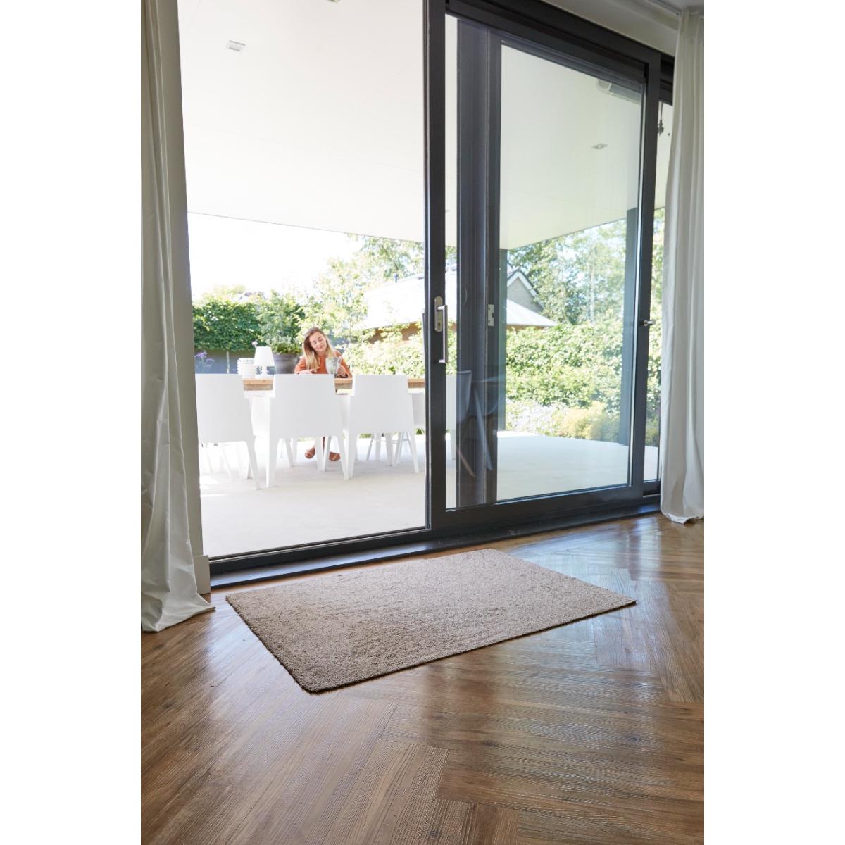MD Entree - Droogloopmat - Home Cotton - Eco Beige - 50 x 75 cm