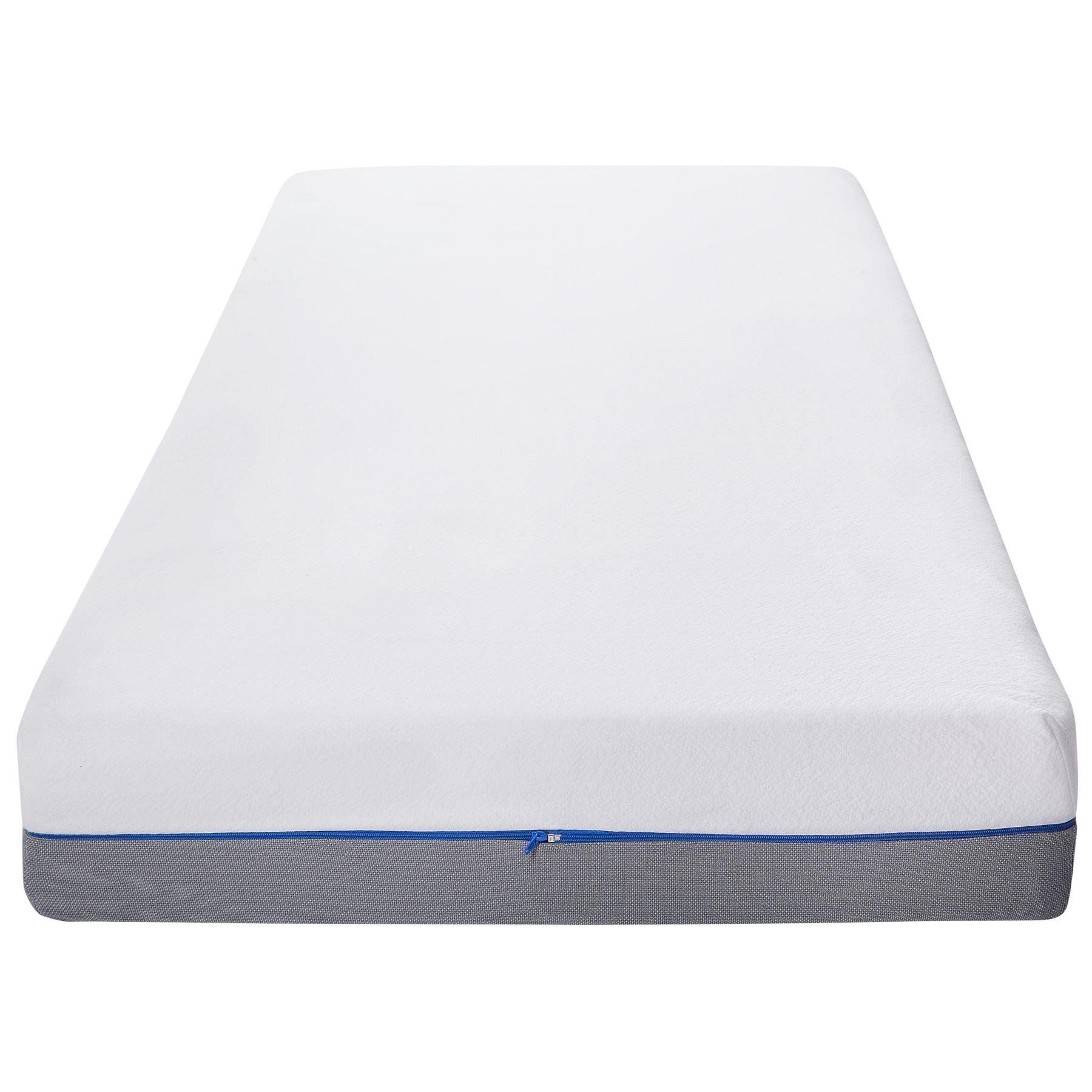 Beliani - GLEE - Traagschuimmatras - Grijs - 180 x 200 cm - Polyester