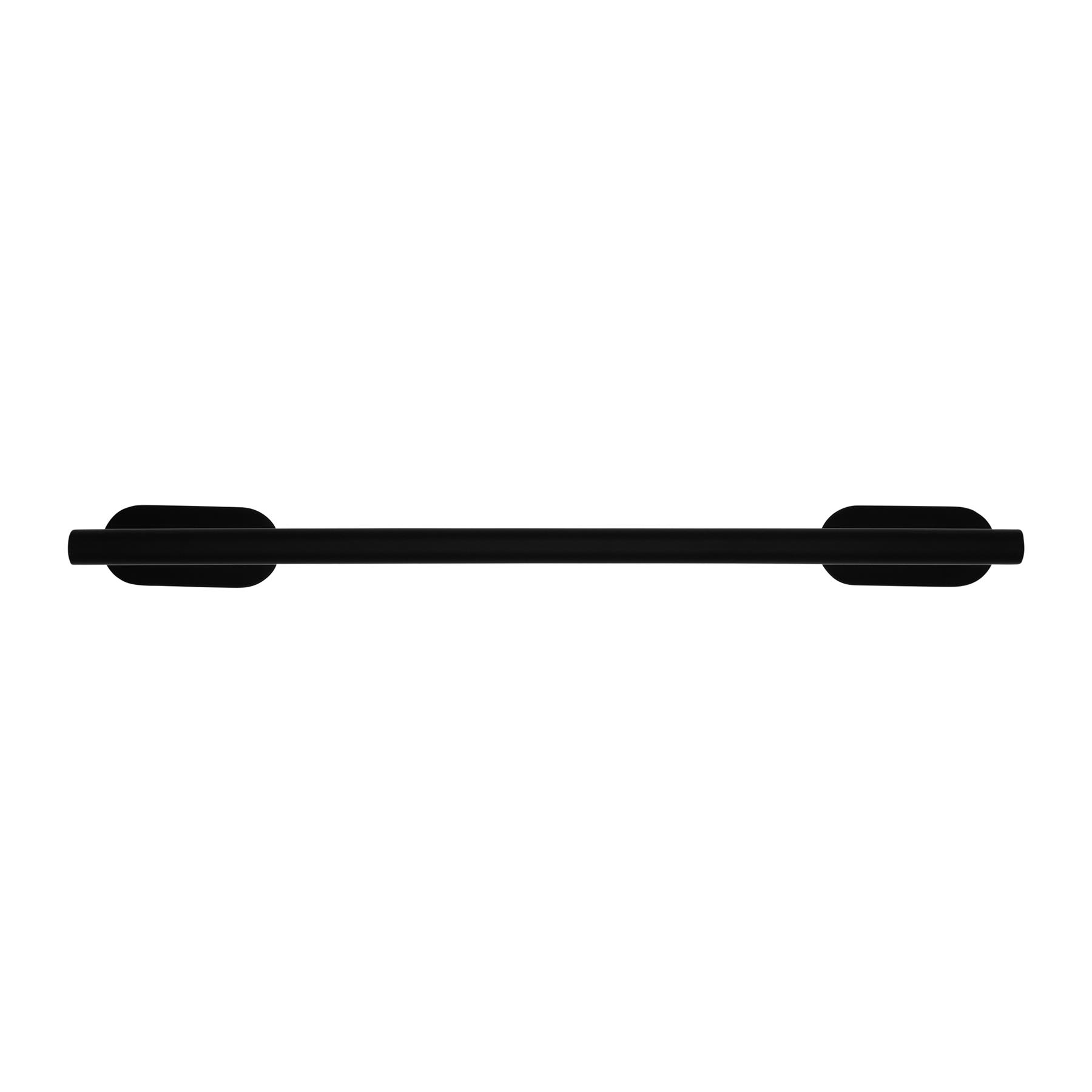 QUVIO Badkamer accessoires set - 4 delig - RVS - Zwart