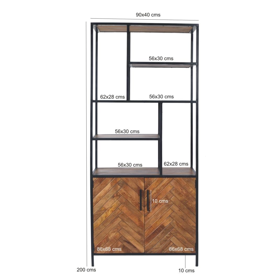 Livingfurn - Kabinet - Brooklyn 90cm