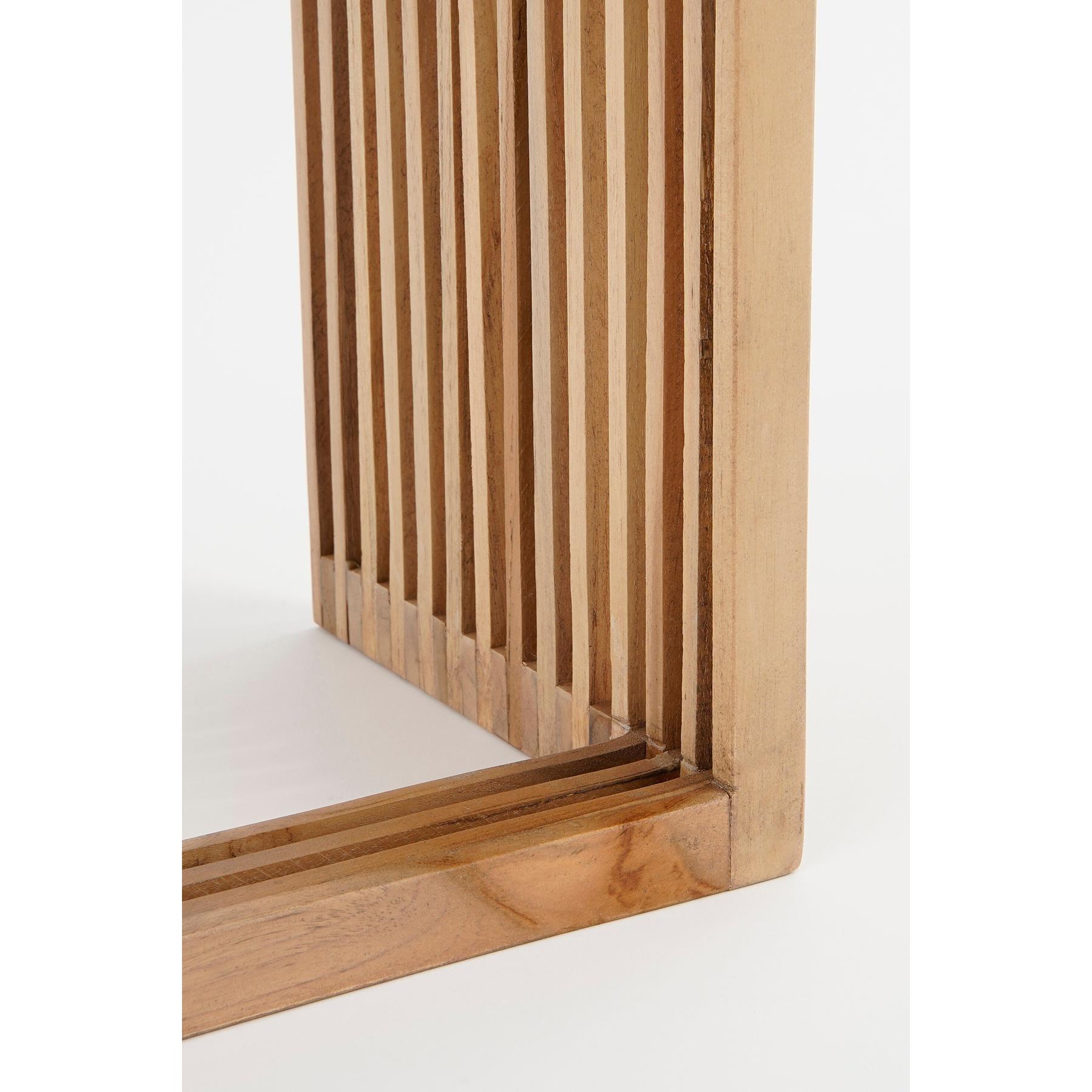 Mica Decorations Yonker Plantentafel - Set van 2 - Bruin