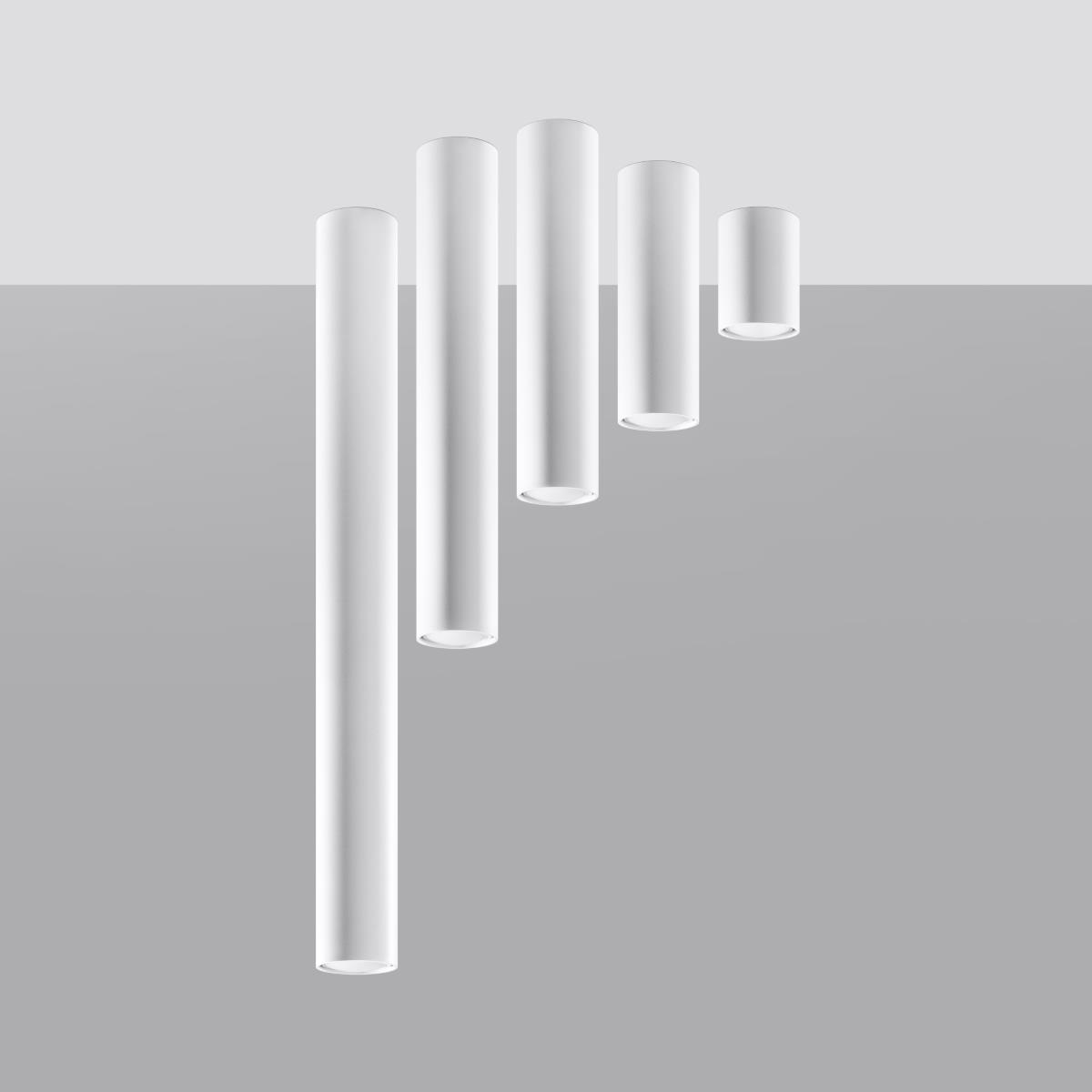 Bussandri Plafondlamp modern - Metaal - Wit