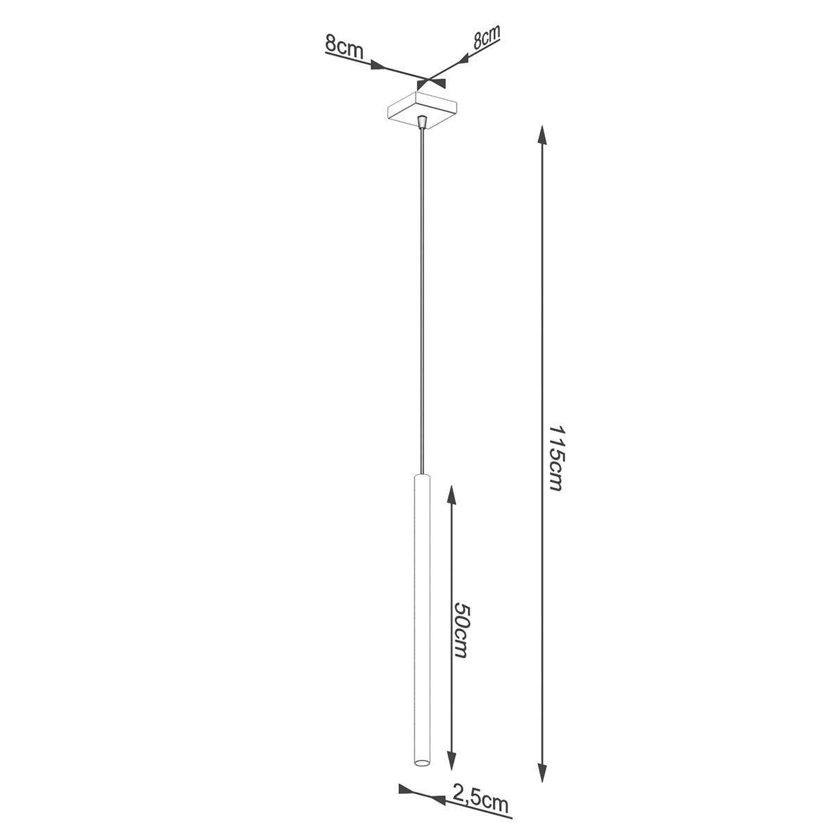 Bussandri Hanglamp modern - Metaal - Goud