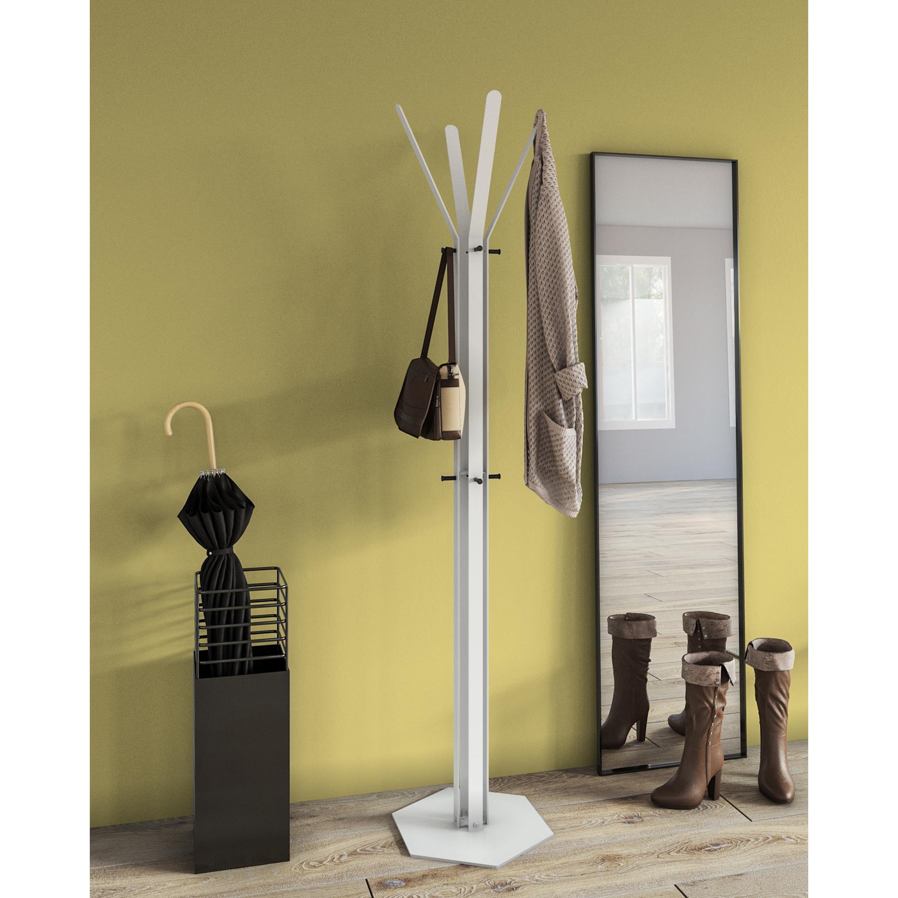 Gorillz Stack - Kapstok Staand - Industrieel design - Wit