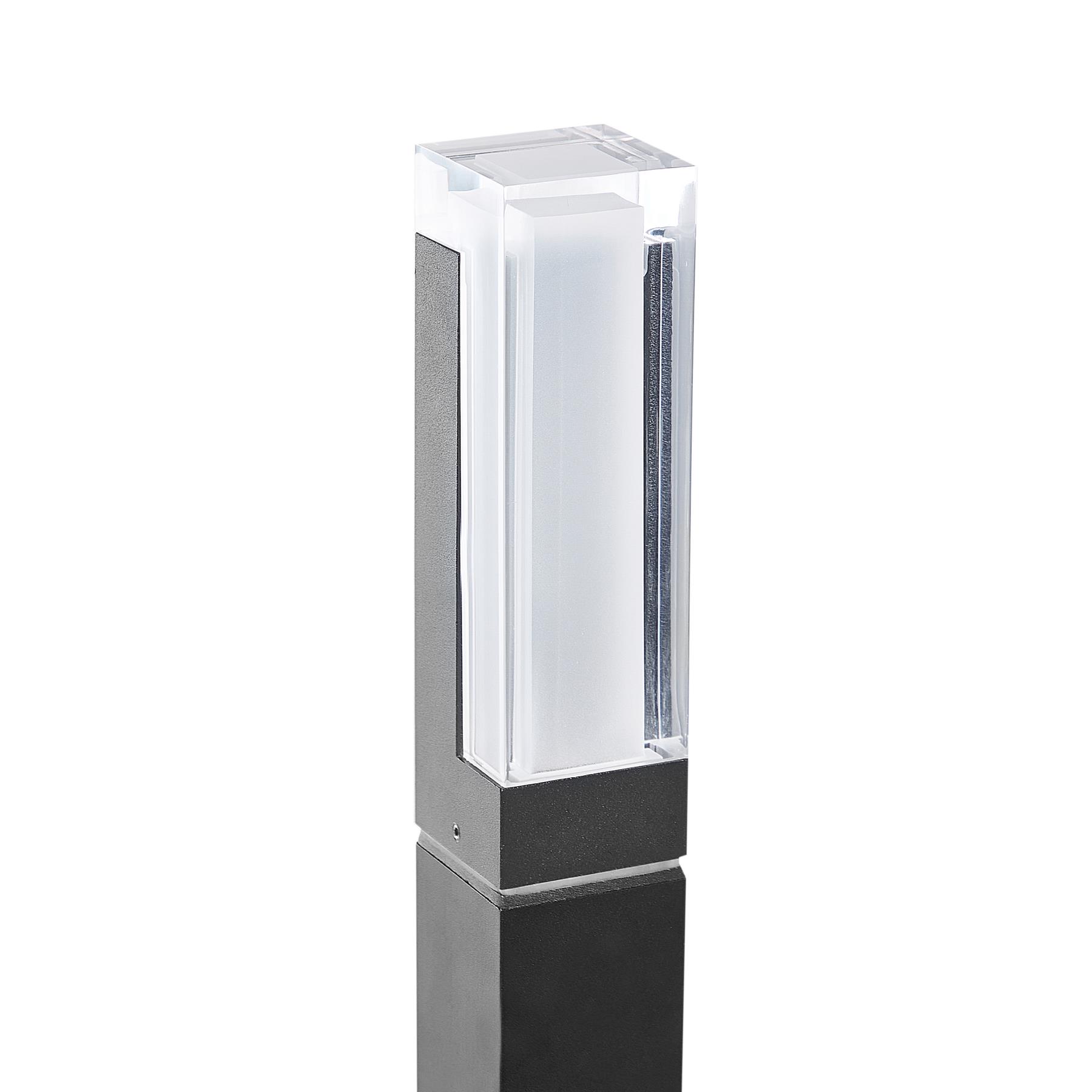 Beliani - AWUNA - Tuinverlichting - Zwart - Aluminium