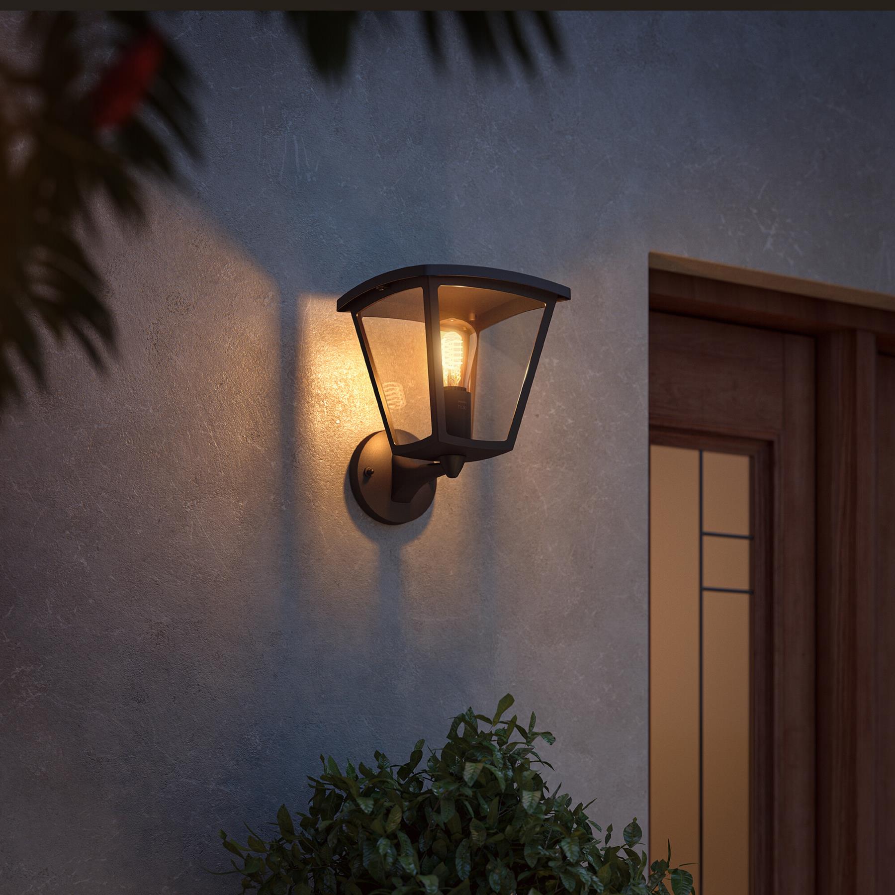 Philips Hue Inara muurlamp - warmwit licht - zwart