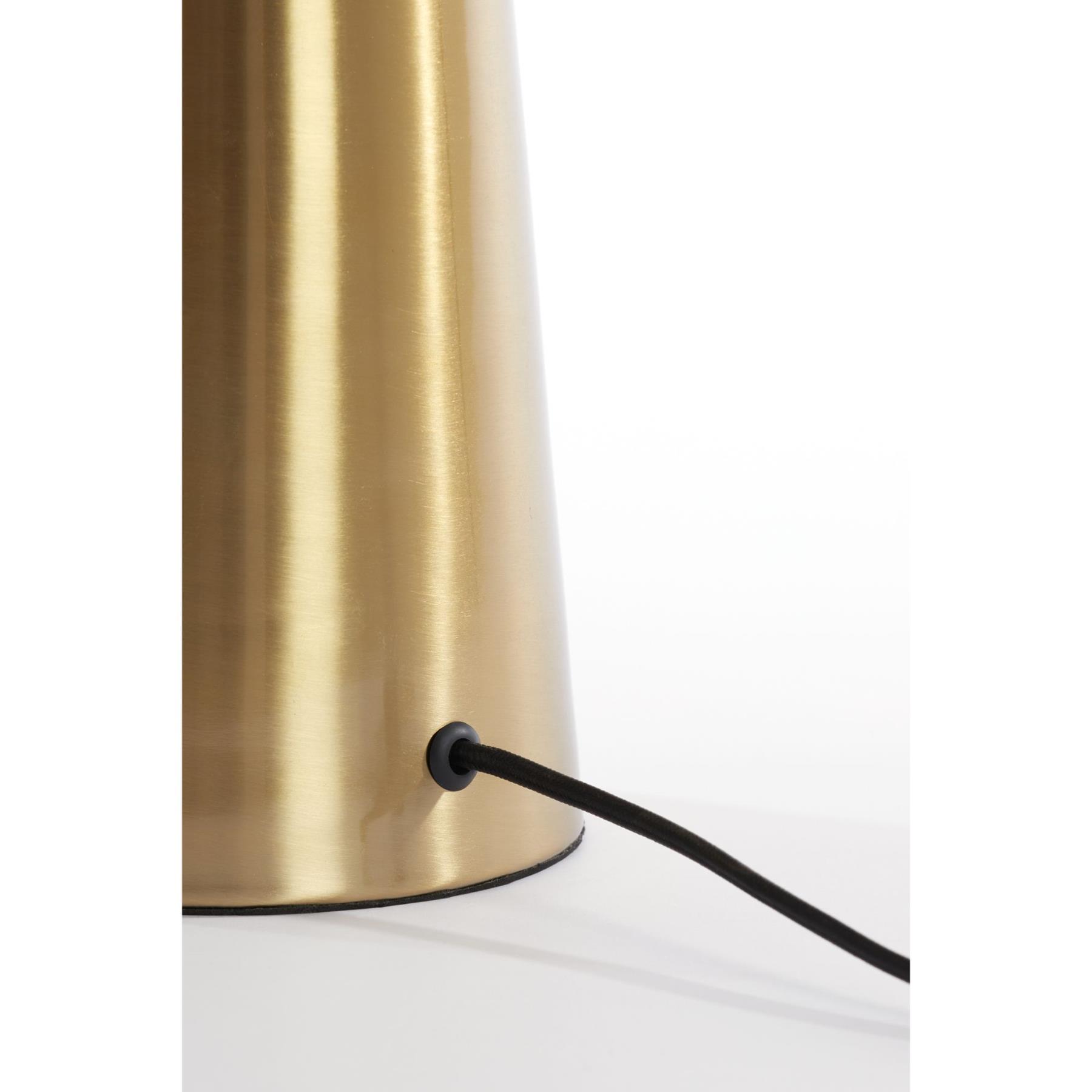 vtwonen Tafellamp Pleat - Bruin - Ø30cm