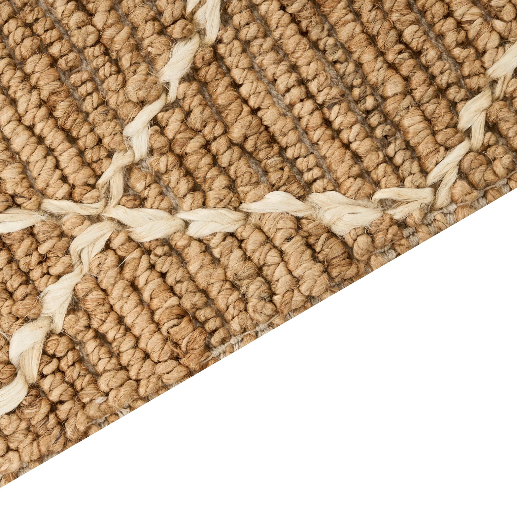 Beliani - ZORAVA - Laagpolig vloerkleed - Beige - 160 x 230 cm - Jute
