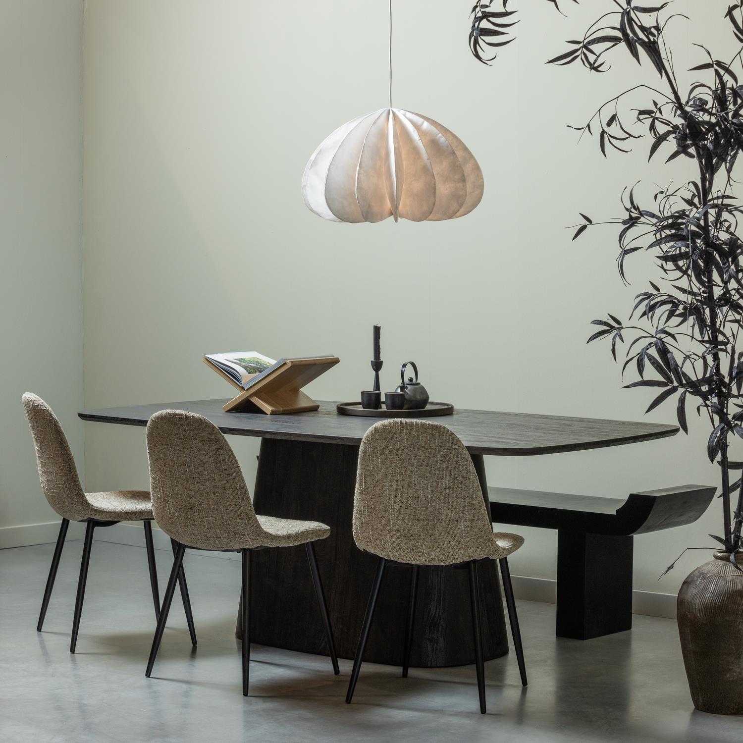 WOOOD Jet Boekenstandaard - Eiken - Naturel - 19x40x26